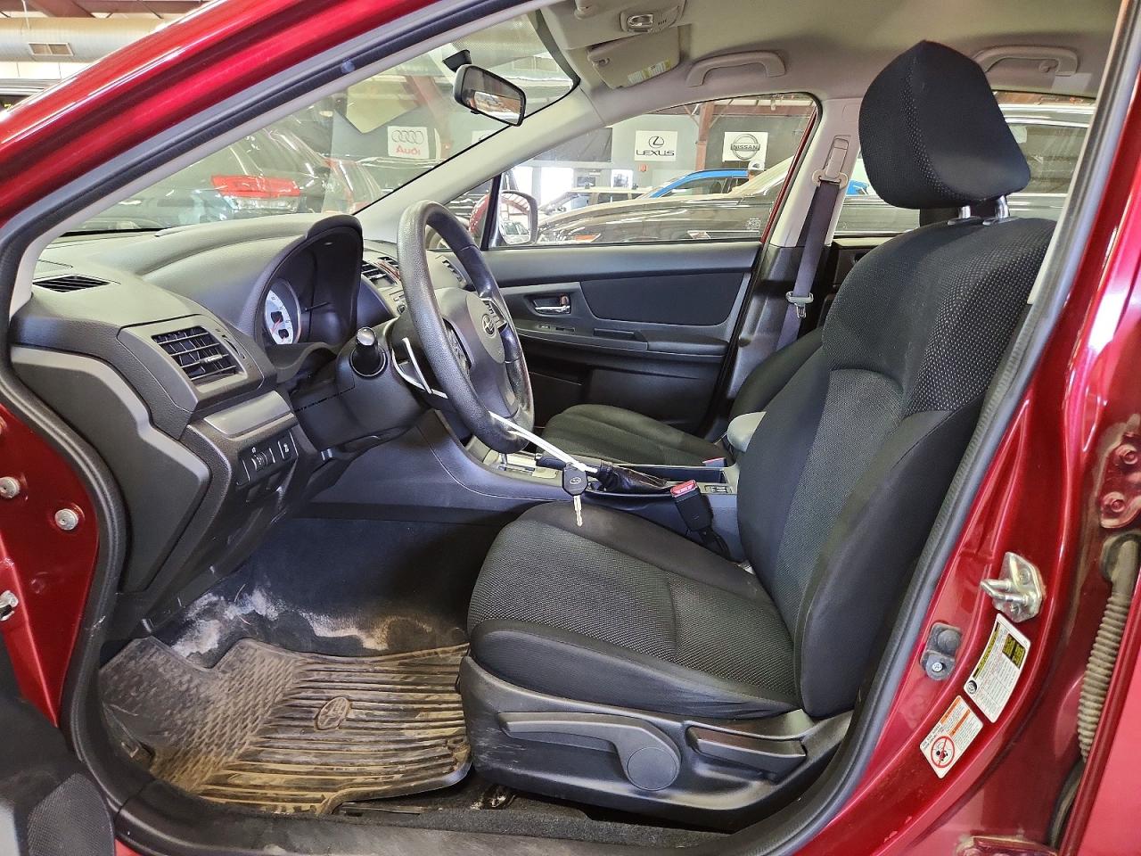 2013 Subaru Impreza Premium Red vin: JF1GPAC61DH812551