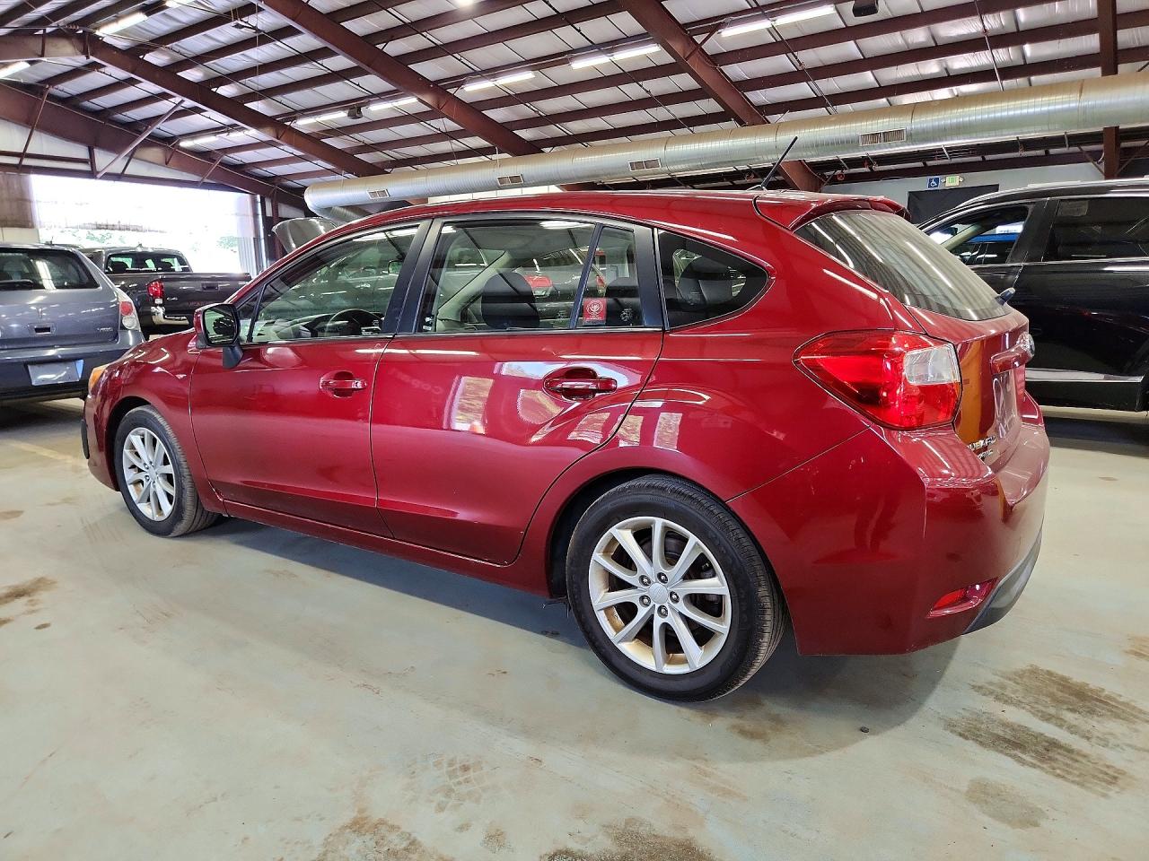 2013 Subaru Impreza Premium Red vin: JF1GPAC61DH812551