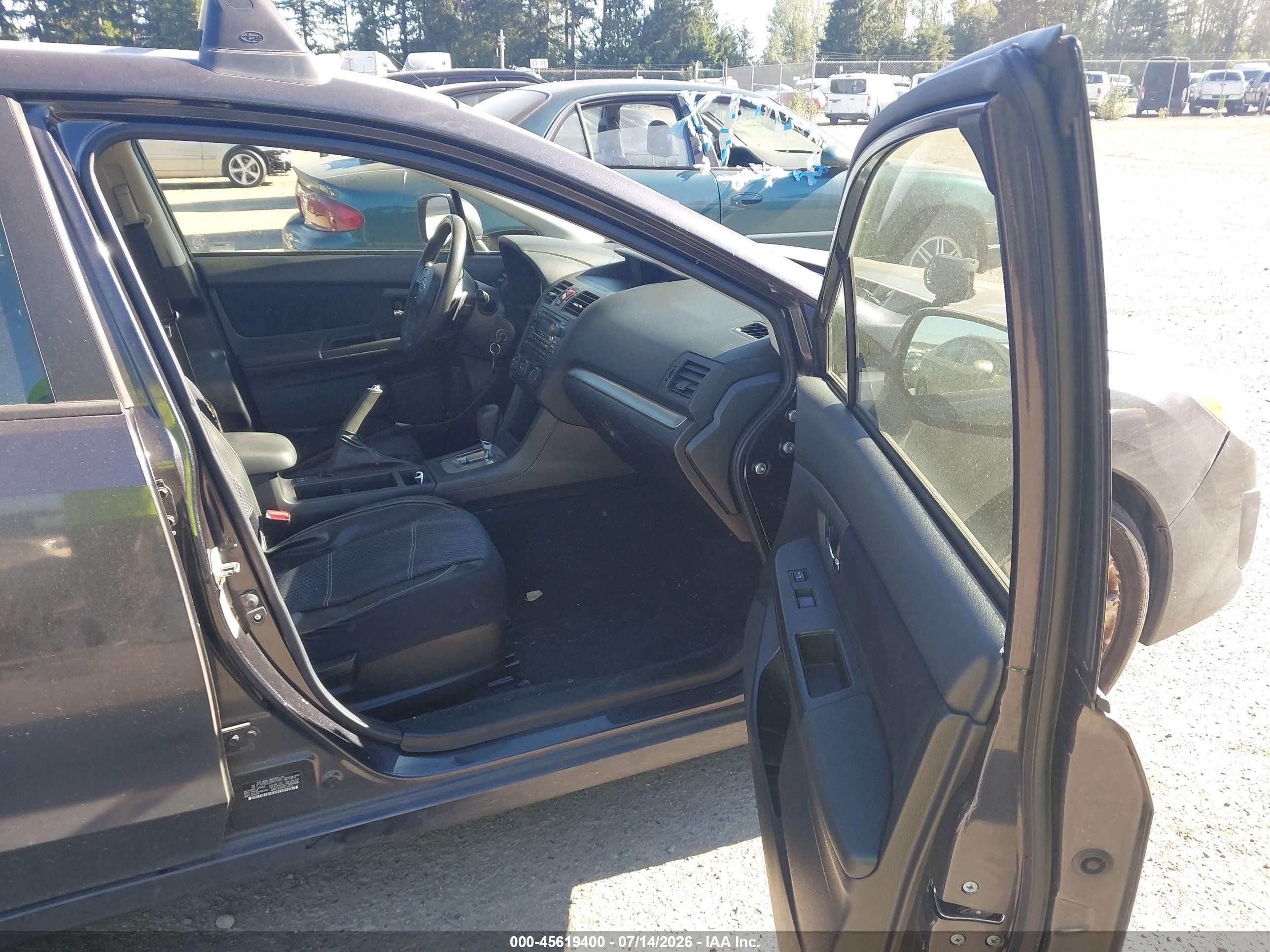 2013 Subaru Impreza 2.0i Premium Gray vin: JF1GPAC61DH815983