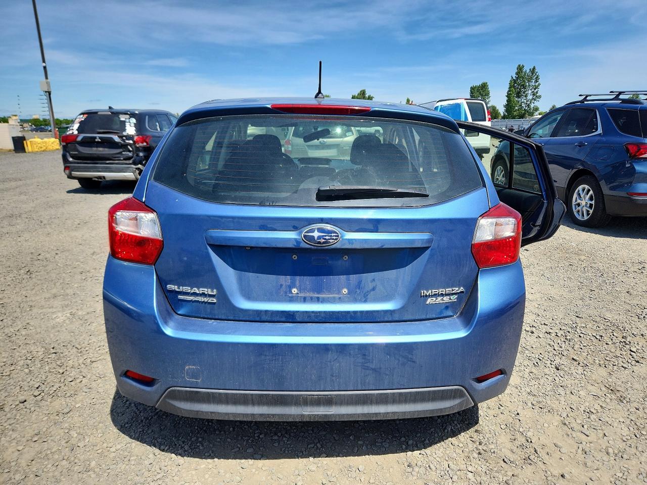 2015 Subaru Impreza Premium Blue vin: JF1GPAC61FH259144