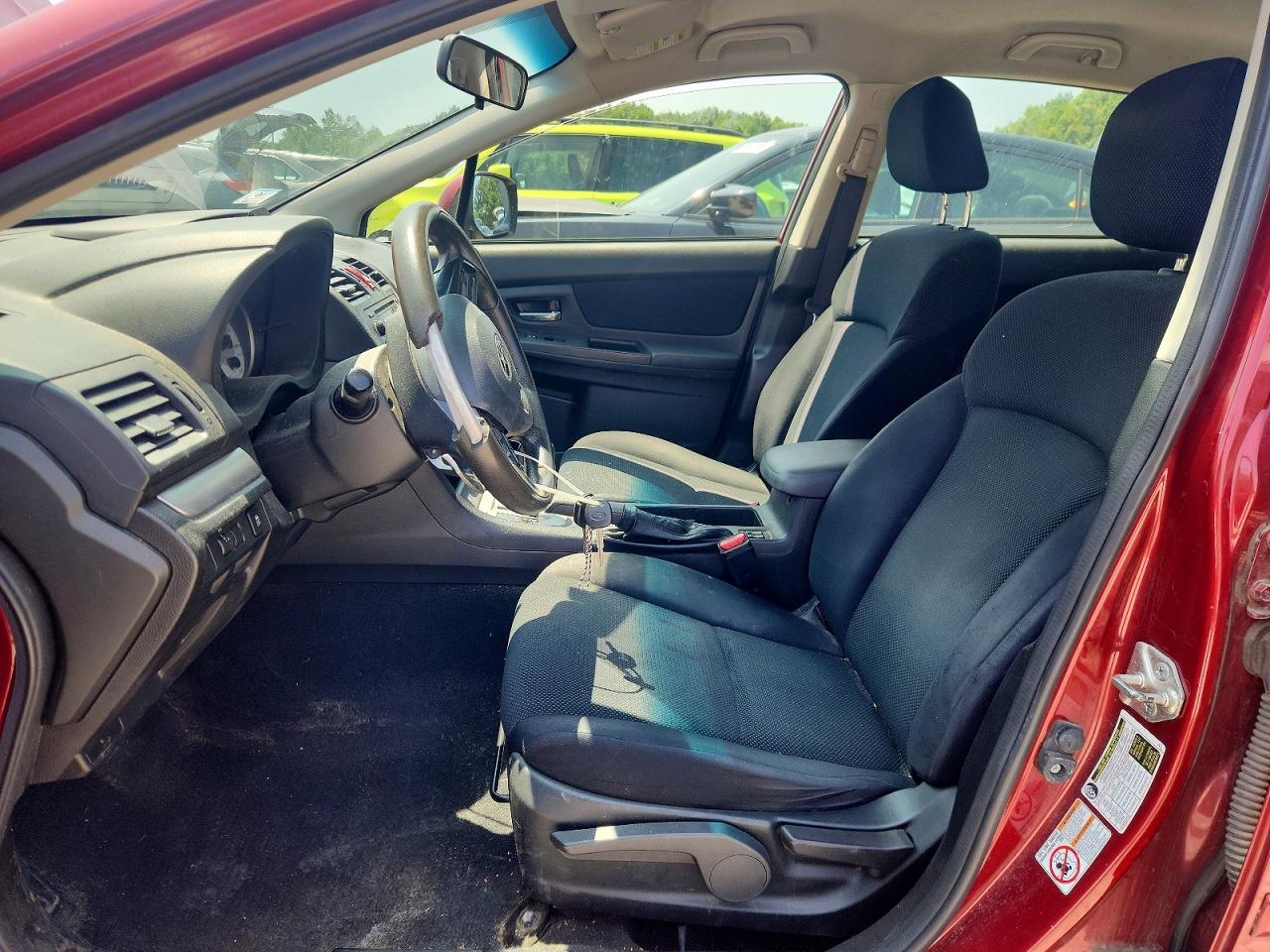 2013 Subaru Impreza Premium Red vin: JF1GPAC62D2849059