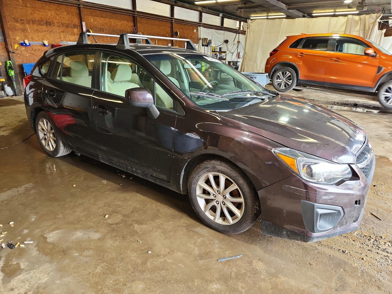 2013 Subaru Impreza Premium Purple vin: JF1GPAC62D2886144
