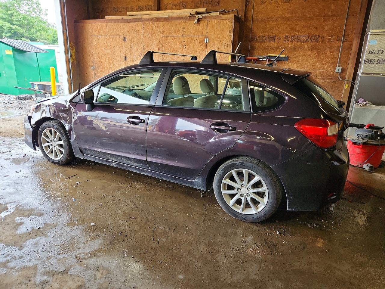 2013 Subaru Impreza Premium Purple vin: JF1GPAC62D2886144