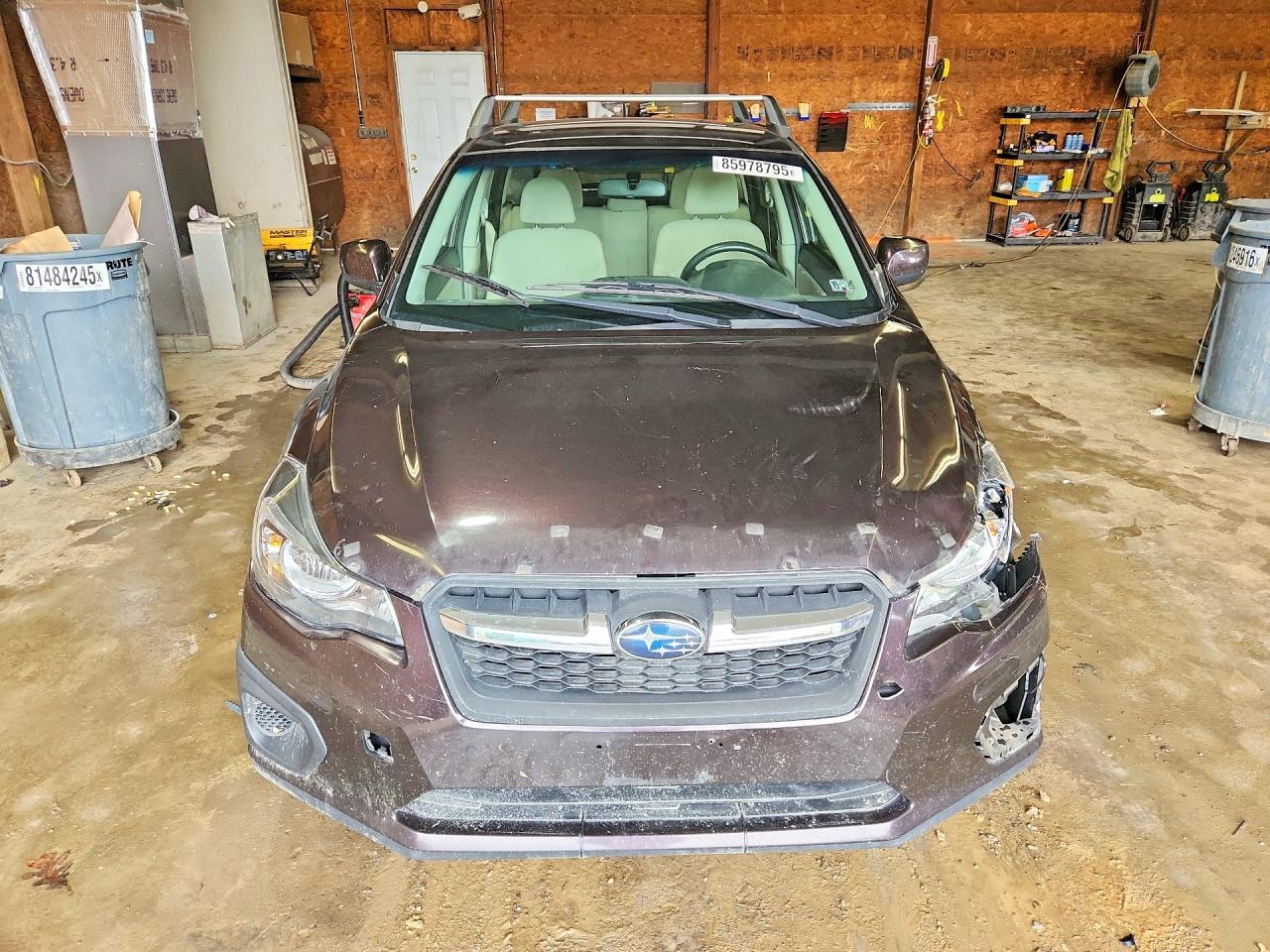 2013 Subaru Impreza Premium Purple vin: JF1GPAC62D2886144
