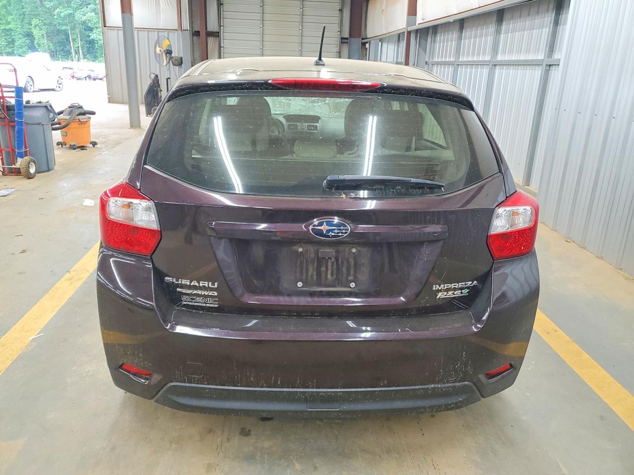 2013 Subaru Impreza Premium Purple vin: JF1GPAC62D2893370