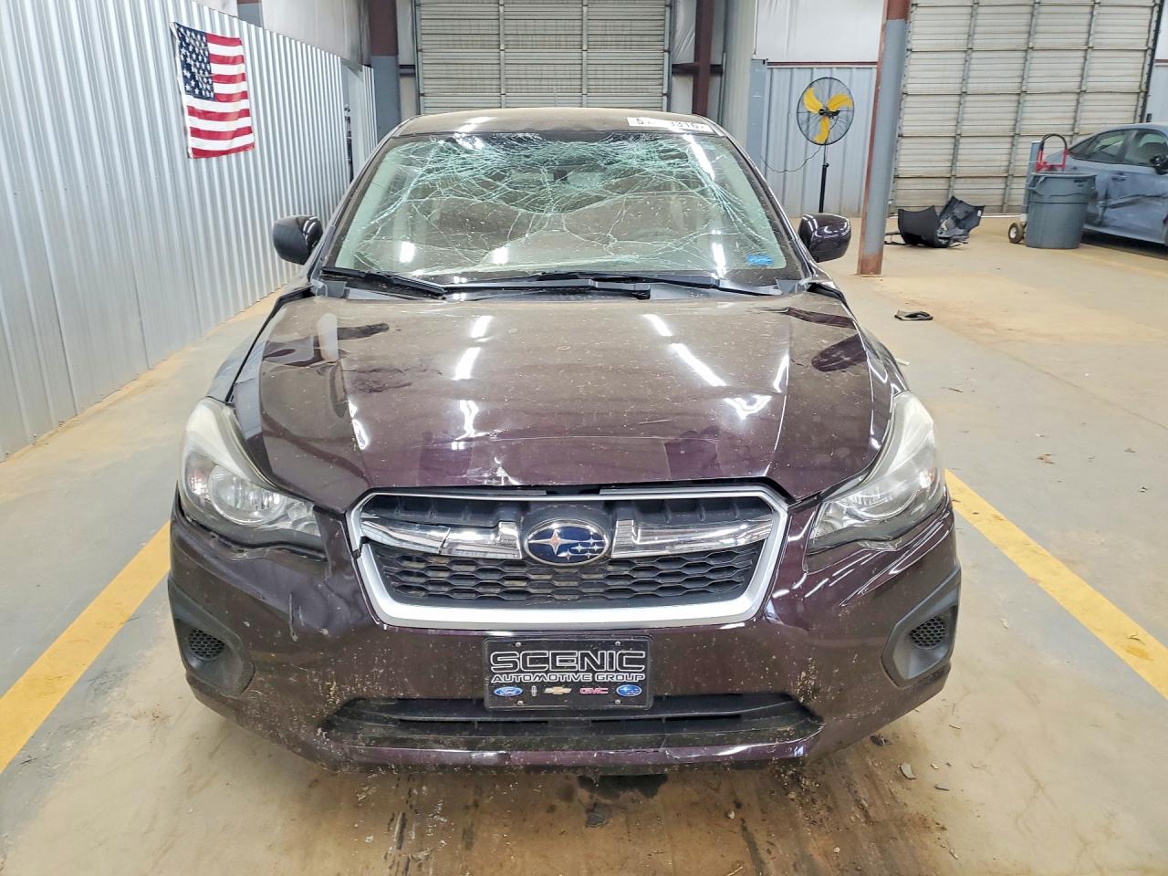 2013 Subaru Impreza Premium Purple vin: JF1GPAC62D2893370