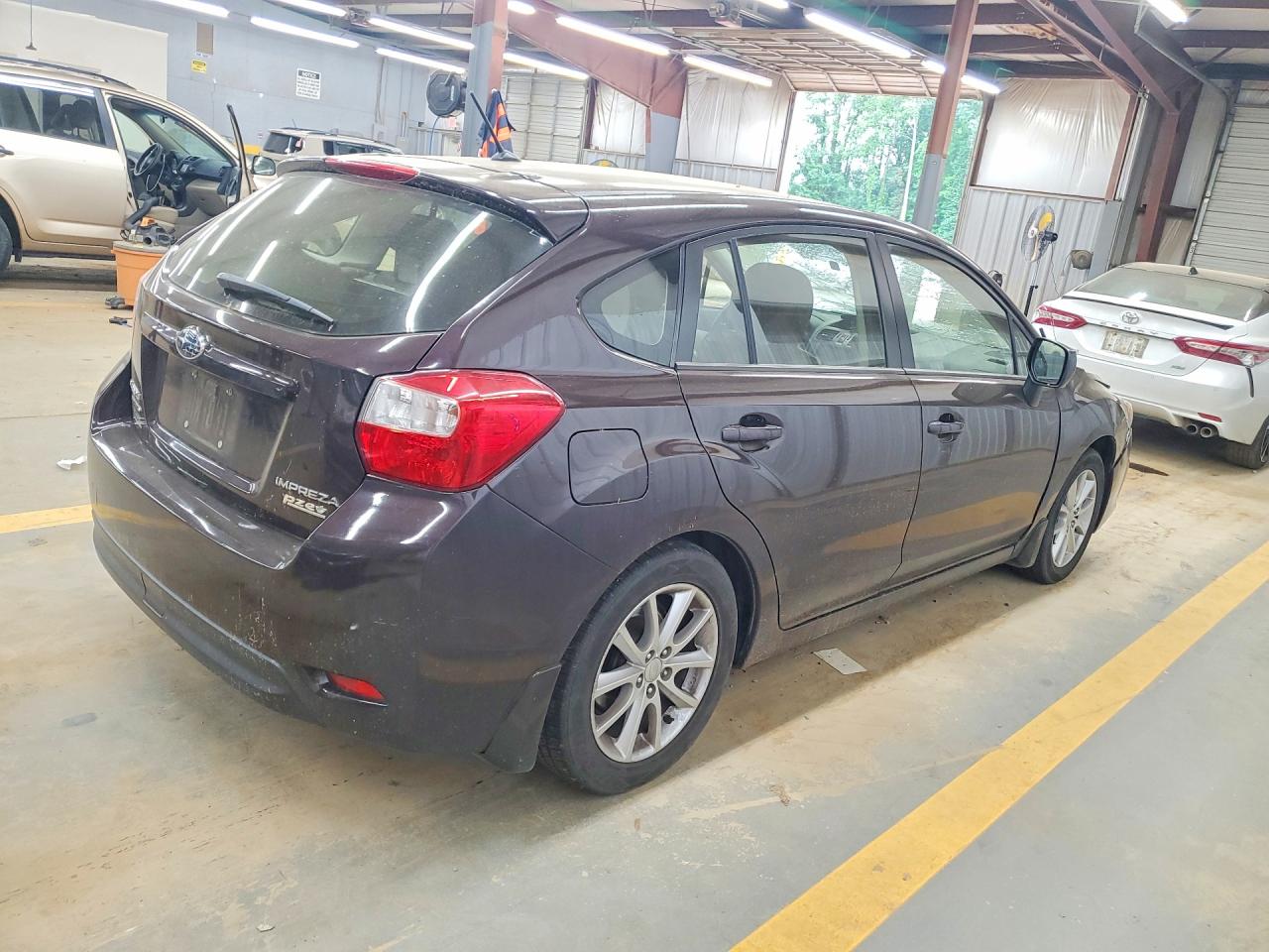 2013 Subaru Impreza Premium Purple vin: JF1GPAC62D2893370