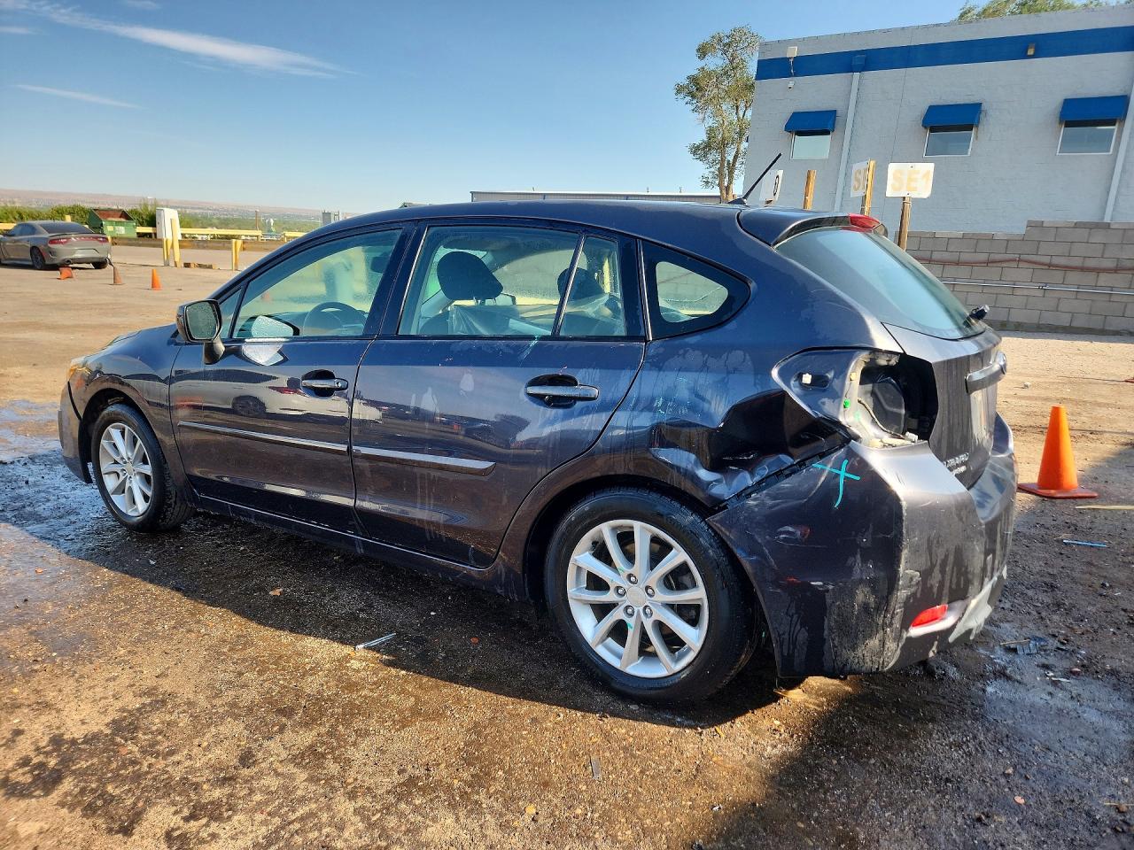 2013 Subaru Impreza Premium Black vin: JF1GPAC62DH815684
