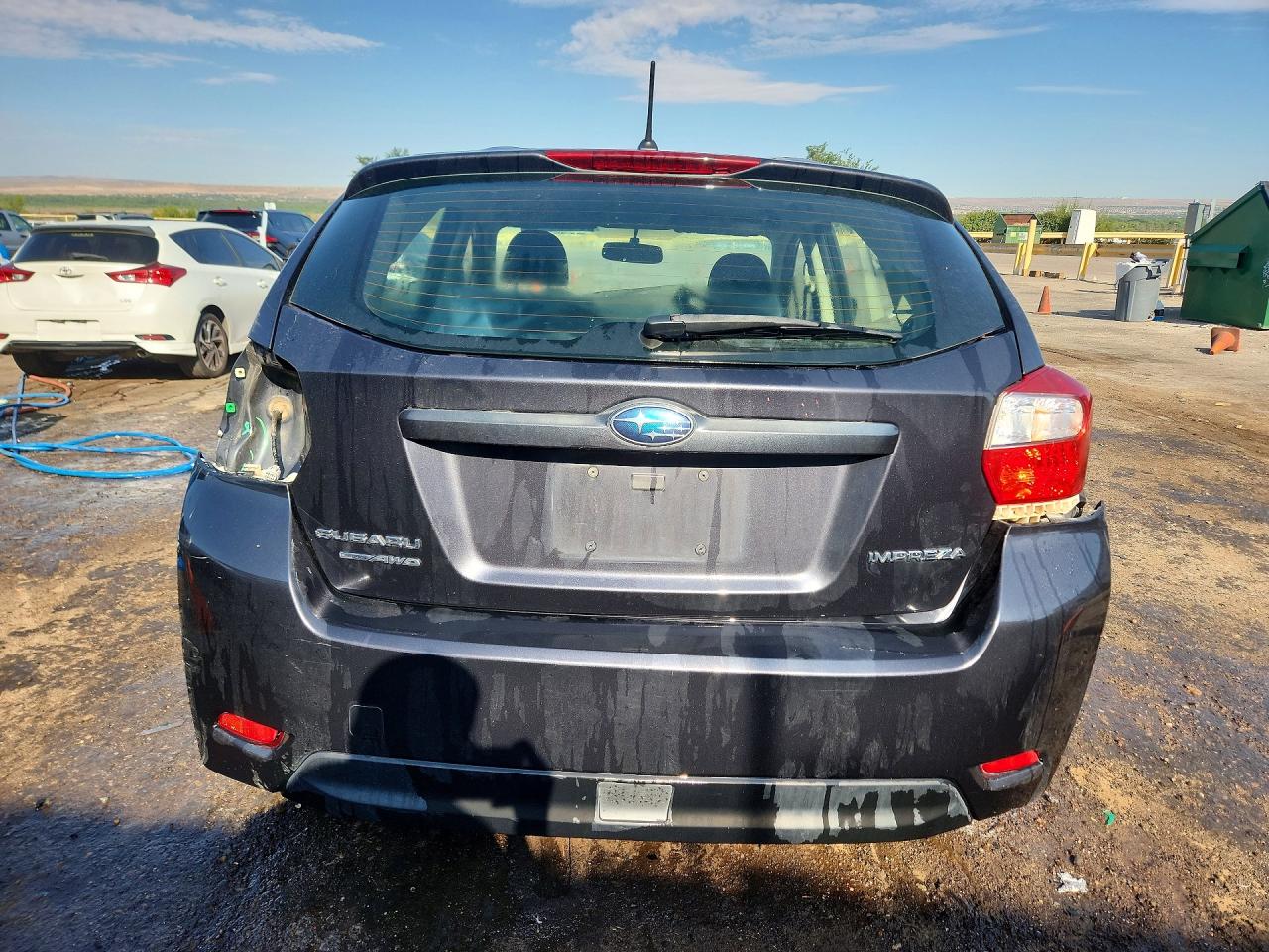 2013 Subaru Impreza Premium Black vin: JF1GPAC62DH815684