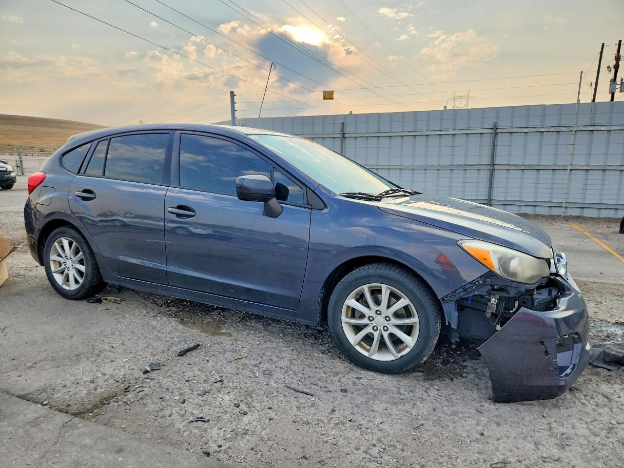 2013 Subaru Impreza Premium Charcoal vin: JF1GPAC62DH830301