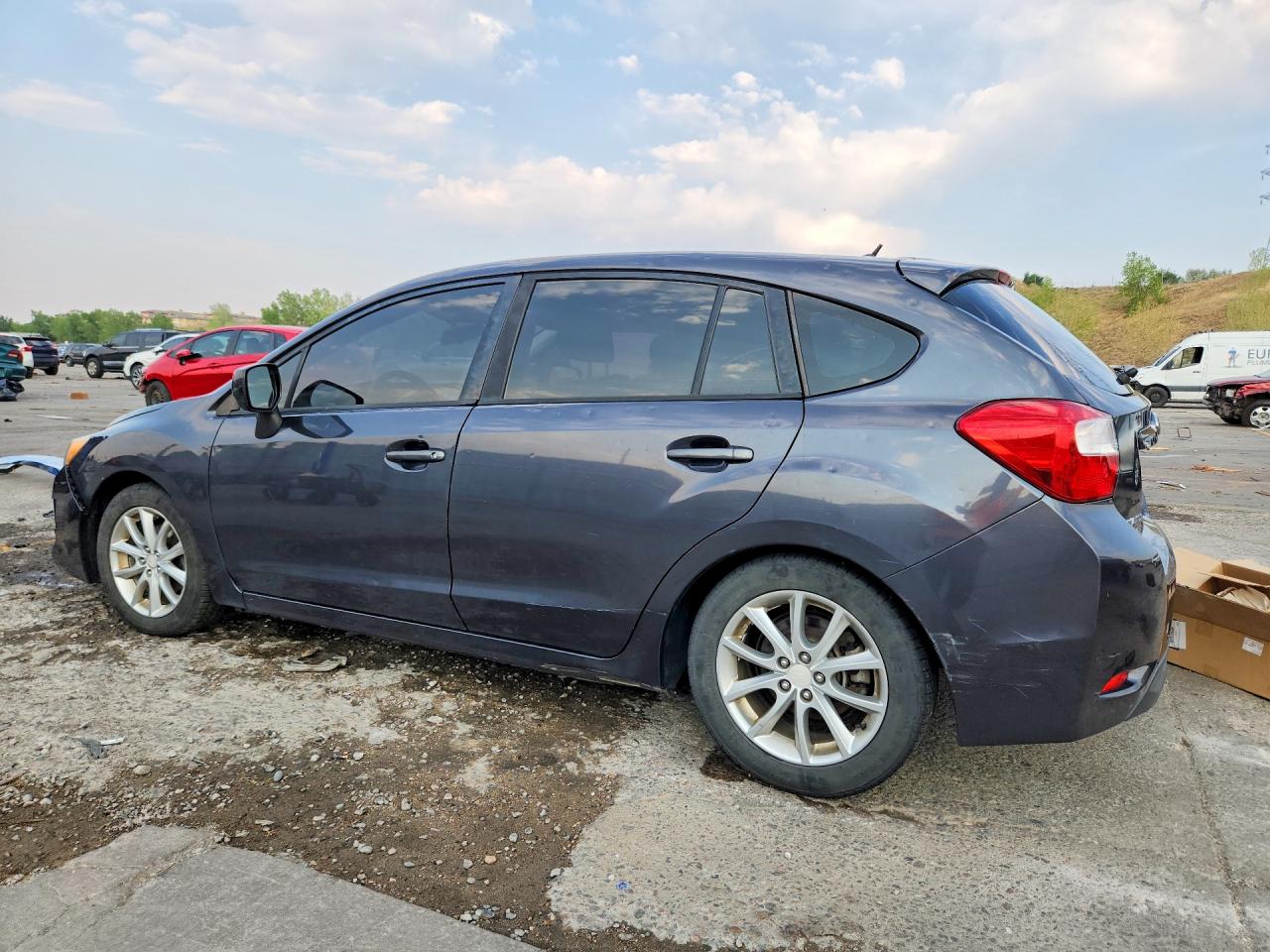 2013 Subaru Impreza Premium Charcoal vin: JF1GPAC62DH830301