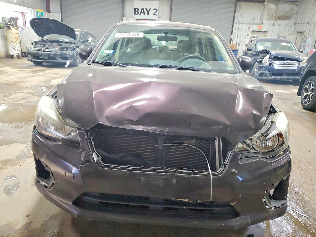 2013 Subaru Impreza Premium Purple vin: JF1GPAC62DH869468