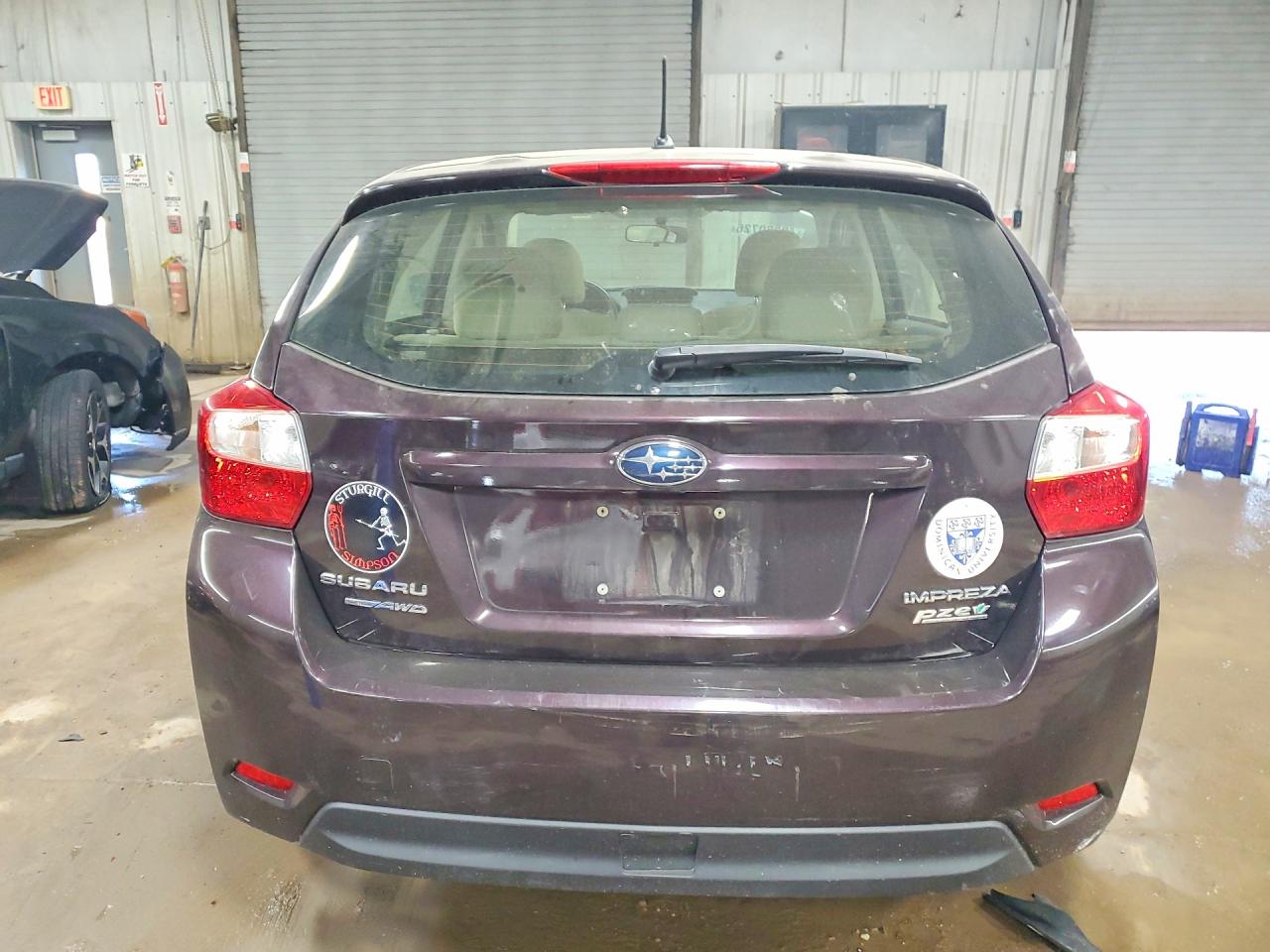 2013 Subaru Impreza Premium Purple vin: JF1GPAC62DH869468