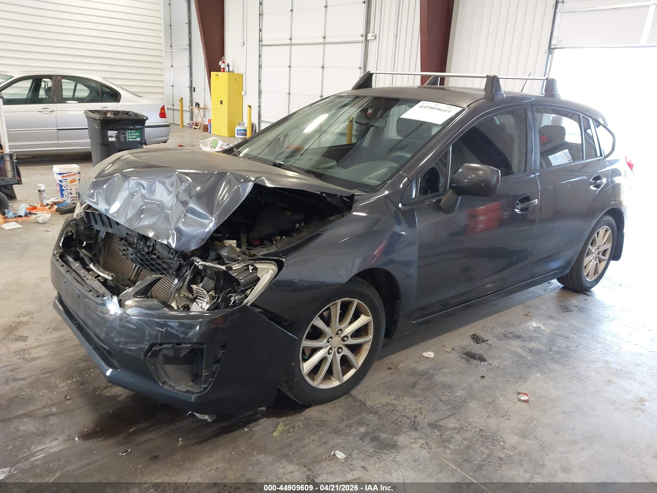 2014 Subaru Impreza 2.0i Premium Серый vin: JF1GPAC62E8254050