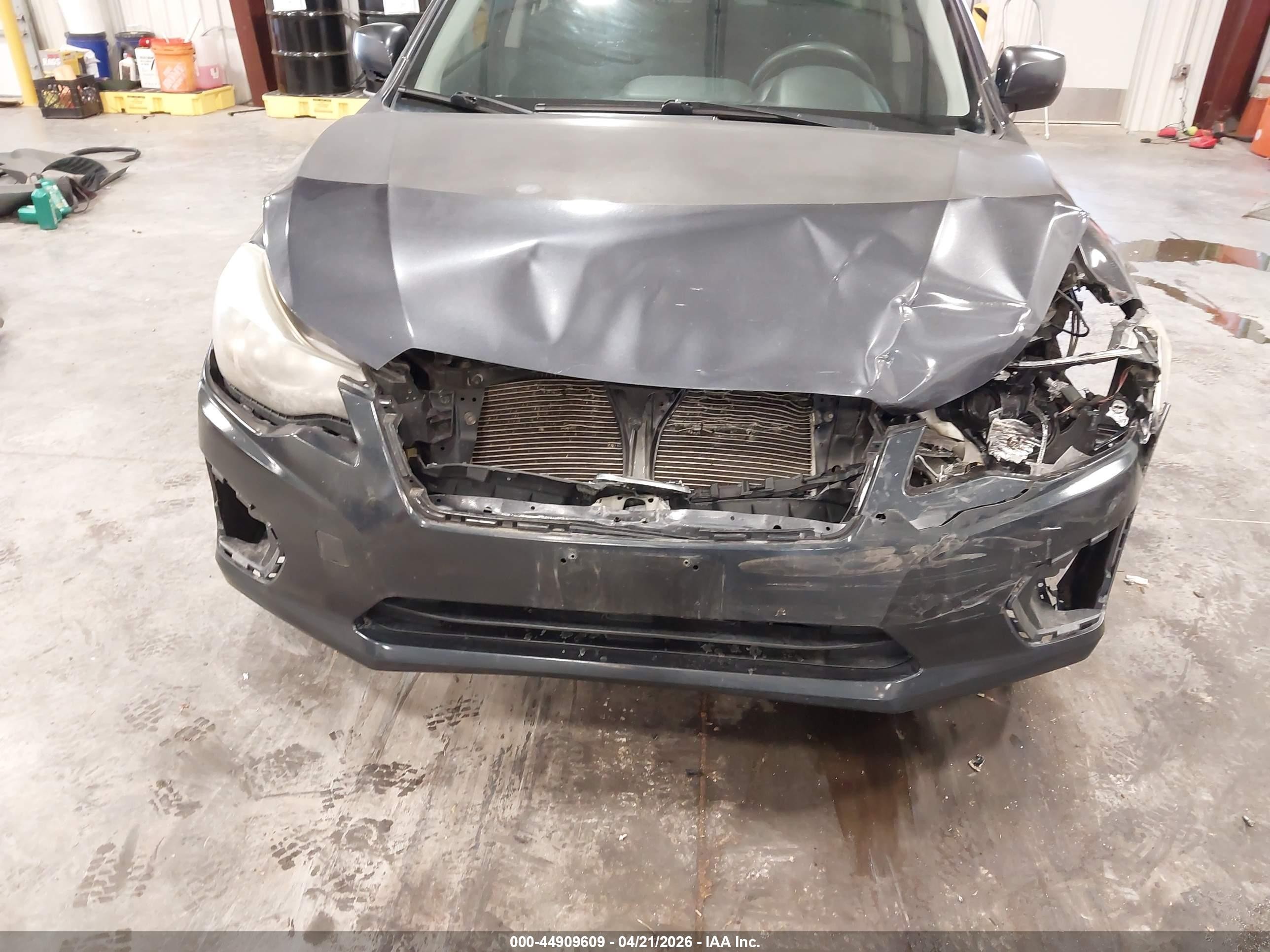 2014 Subaru Impreza 2.0i Premium Серый vin: JF1GPAC62E8254050