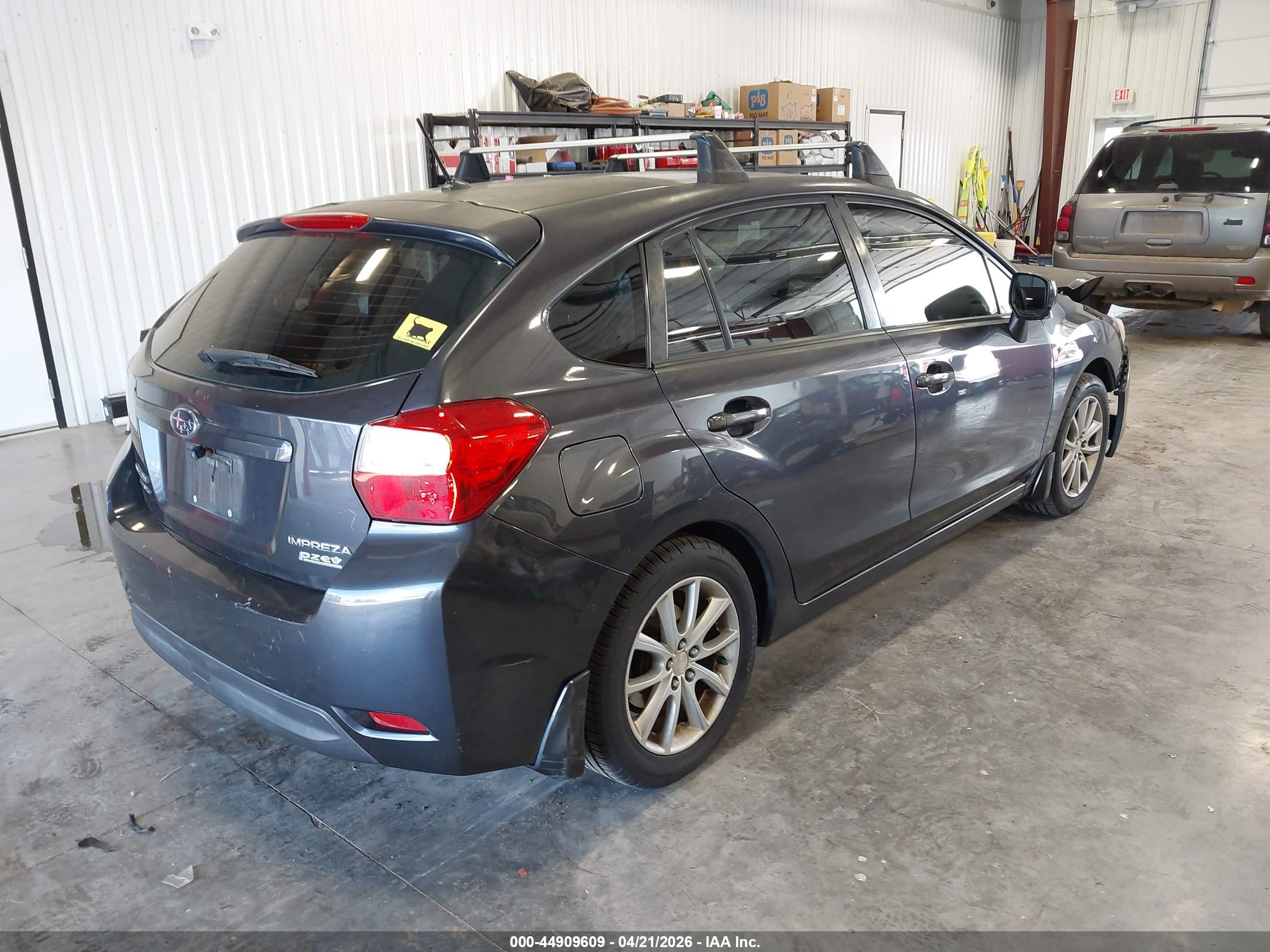 2014 Subaru Impreza 2.0i Premium Серый vin: JF1GPAC62E8254050