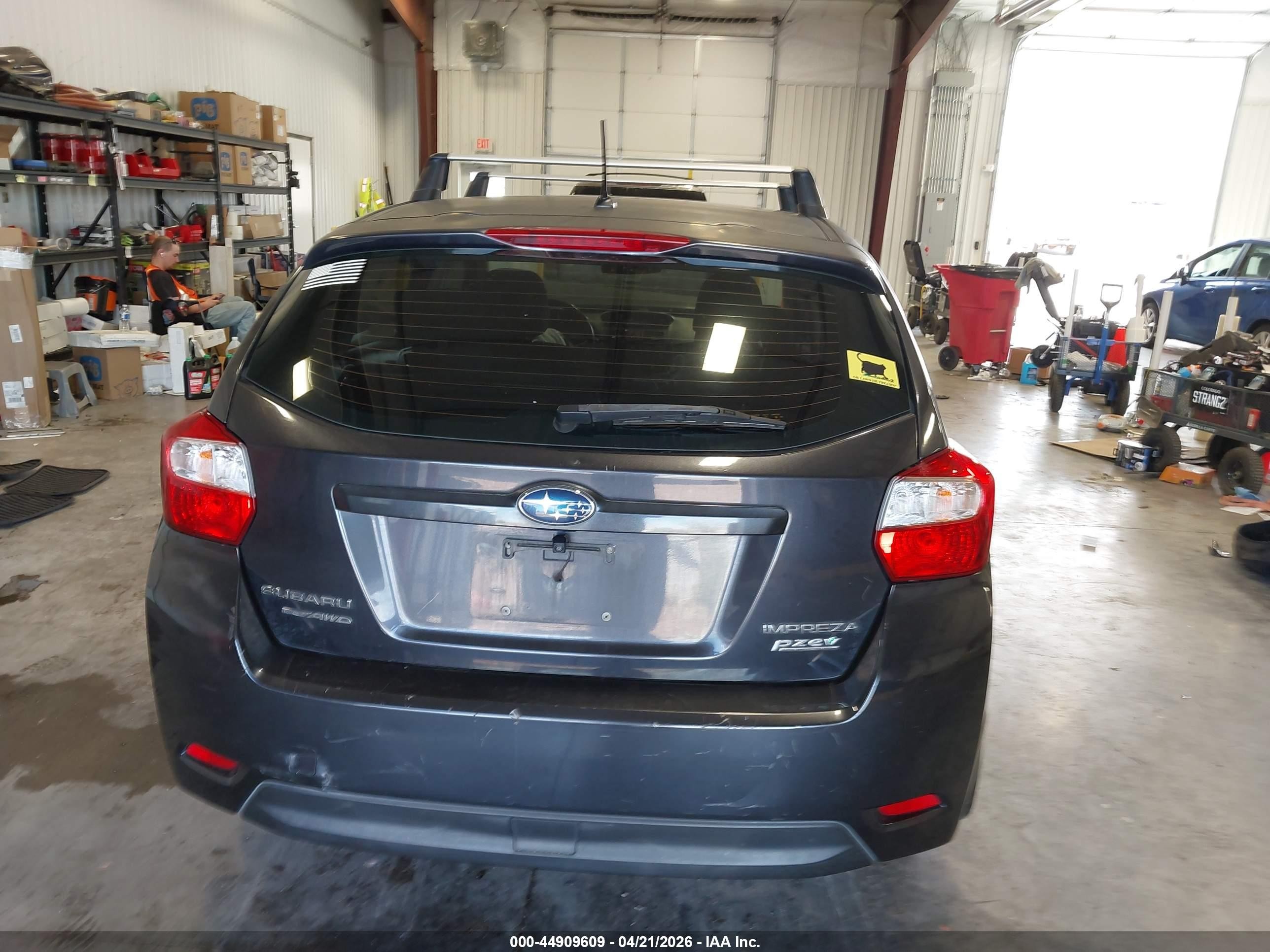 2014 Subaru Impreza 2.0i Premium Серый vin: JF1GPAC62E8254050