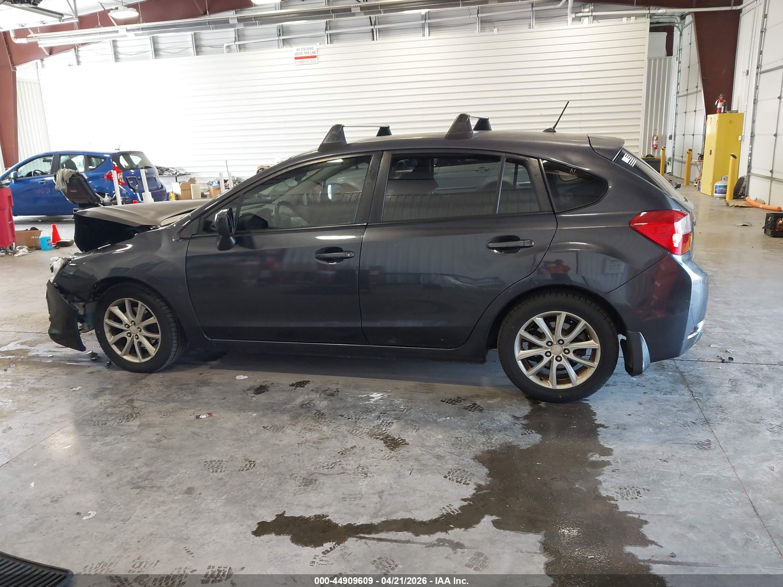 2014 Subaru Impreza 2.0i Premium Серый vin: JF1GPAC62E8254050
