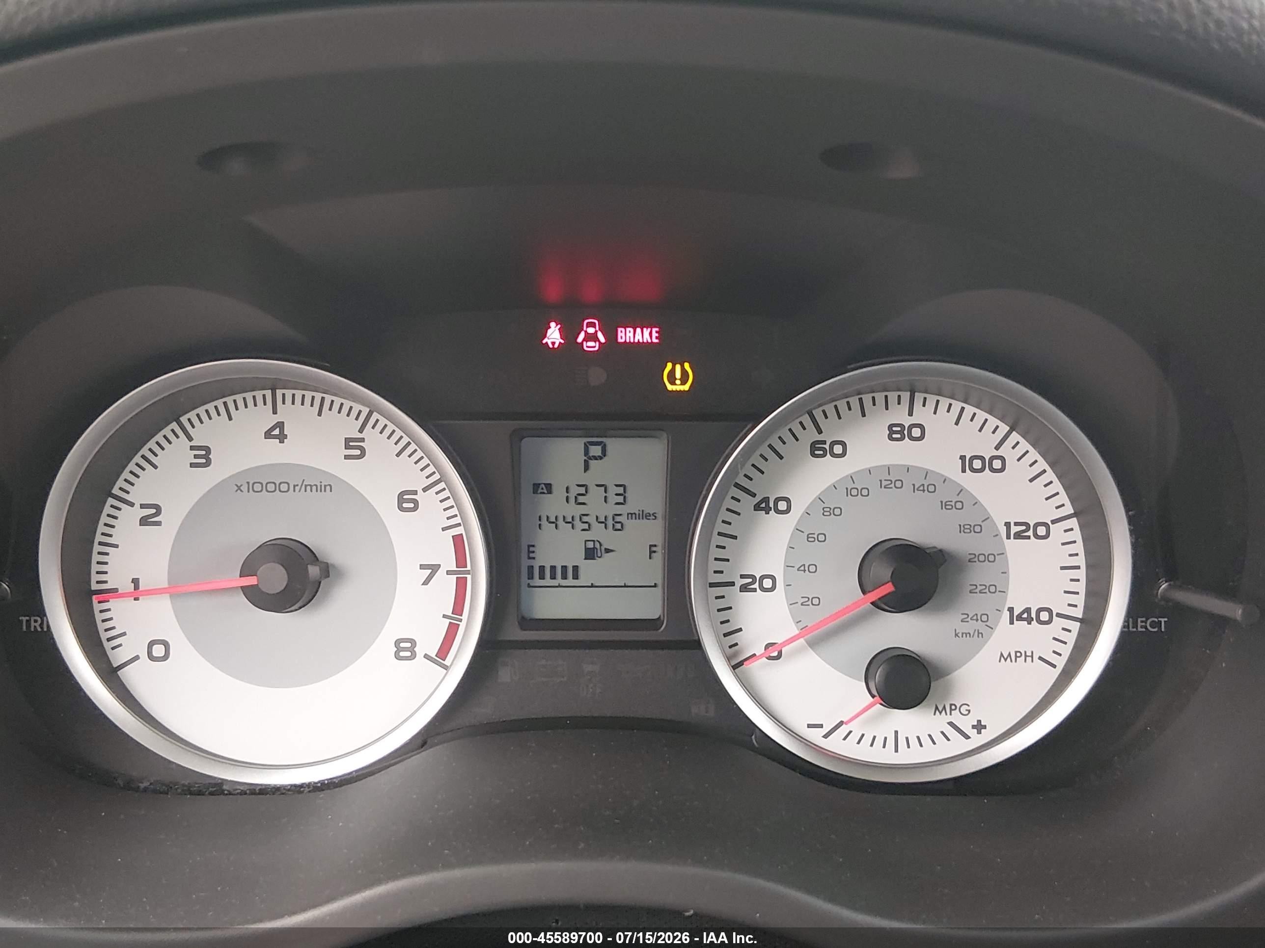 2014 Subaru Impreza 2.0i Premium Red vin: JF1GPAC62E8260155