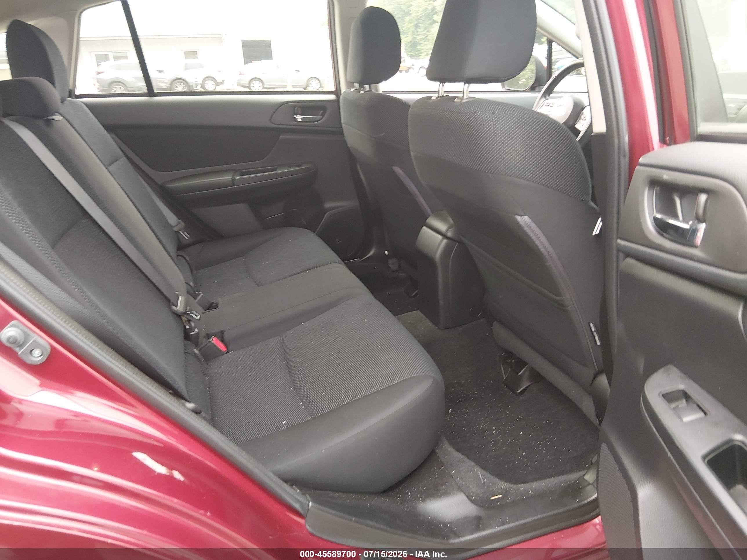 2014 Subaru Impreza 2.0i Premium Red vin: JF1GPAC62E8260155