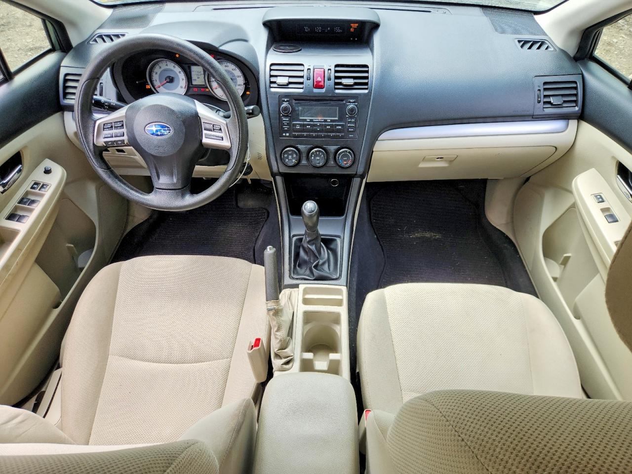 2014 Subaru Impreza Premium Зеленый vin: JF1GPAC62E9293764