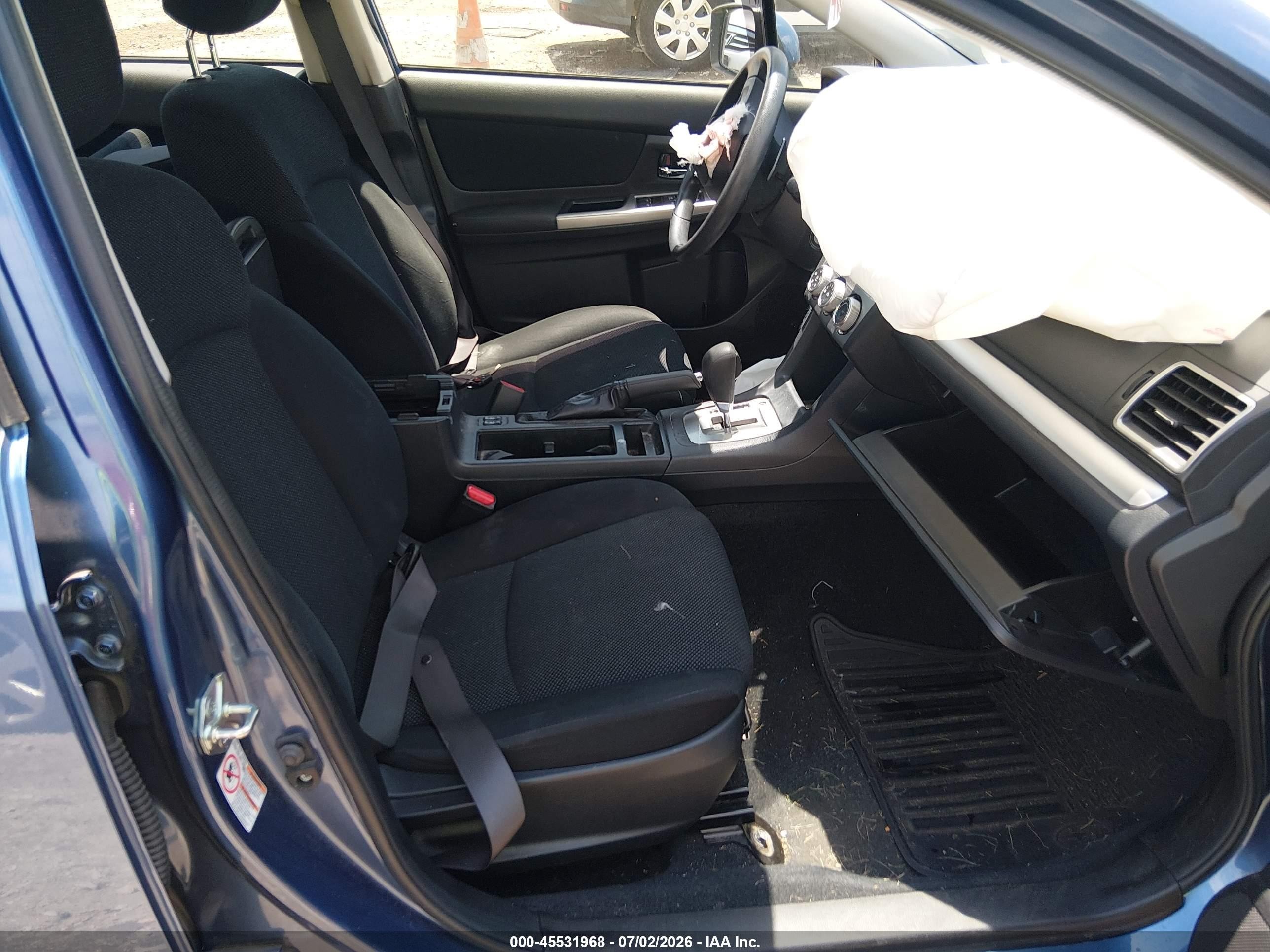 2015 Subaru Impreza 2.0i Premium Blue vin: JF1GPAC62F8207716