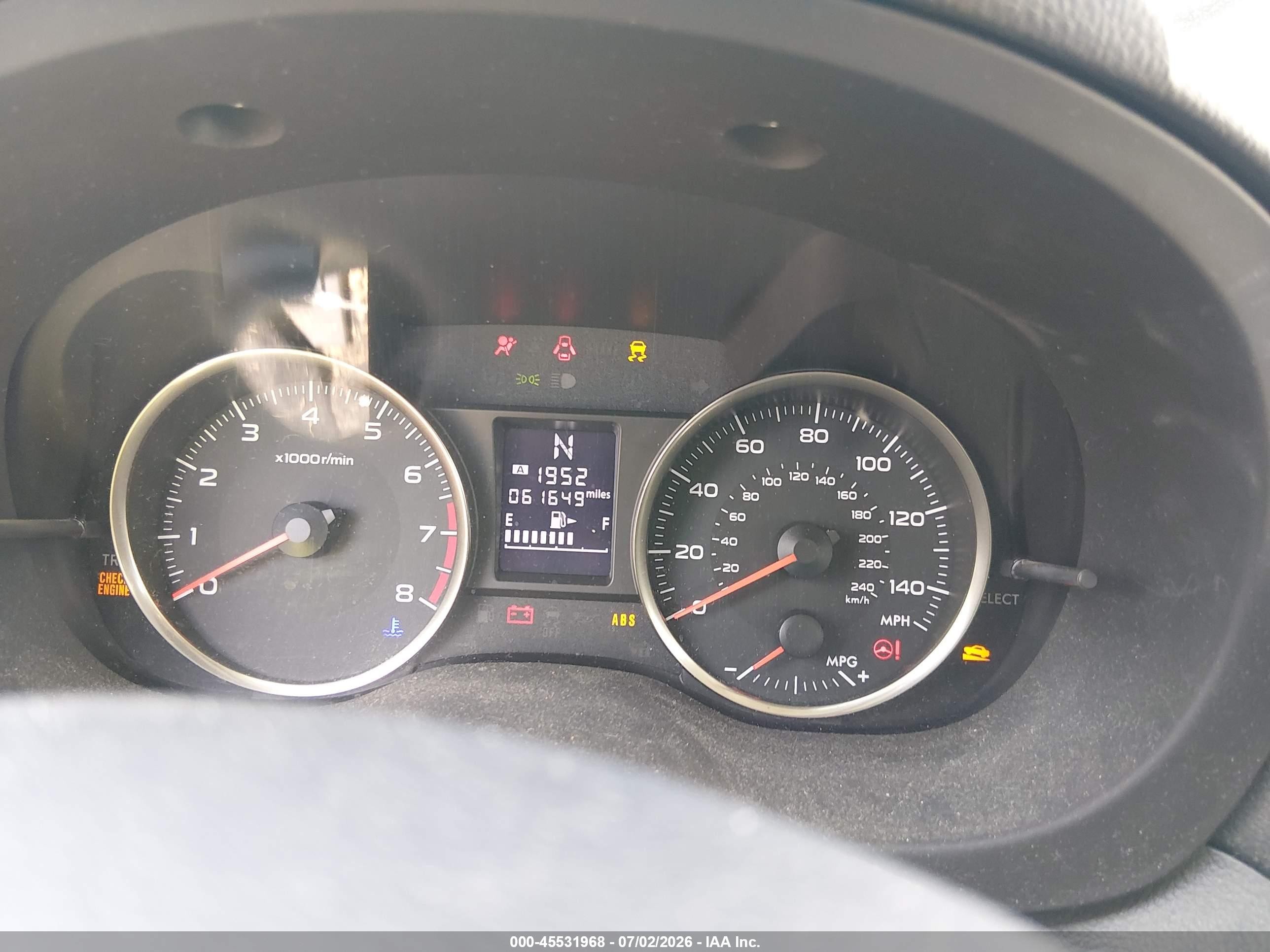 2015 Subaru Impreza 2.0i Premium Blue vin: JF1GPAC62F8207716