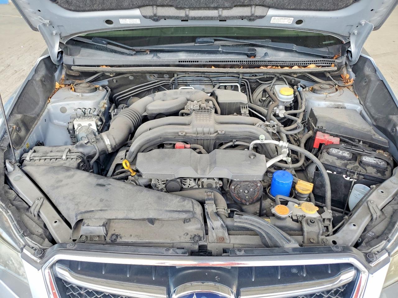 2015 Subaru Impreza Premium Silver vin: JF1GPAC62FH214438