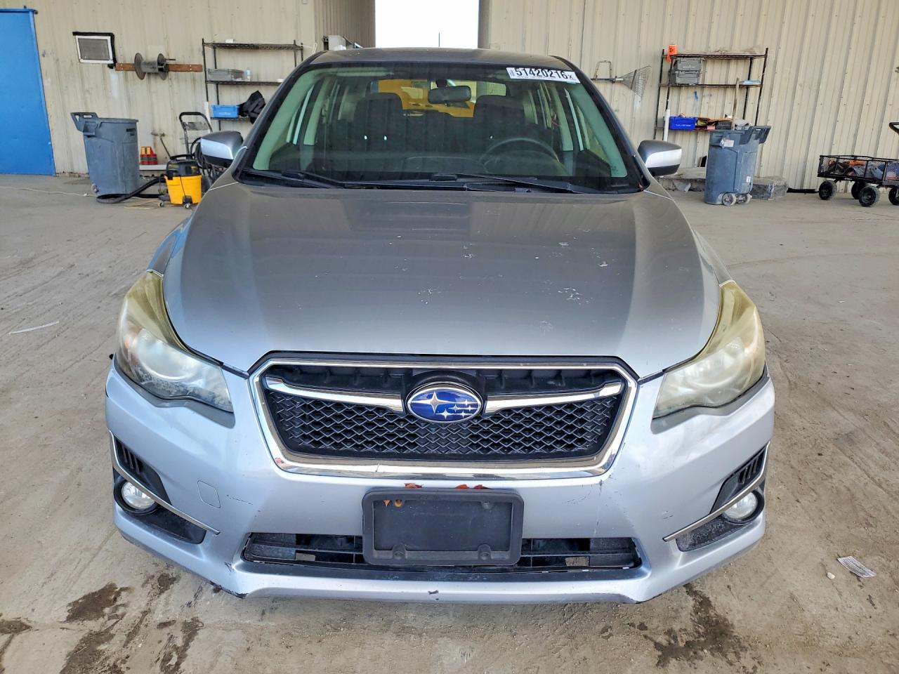 2015 Subaru Impreza Premium Silver vin: JF1GPAC62FH214438