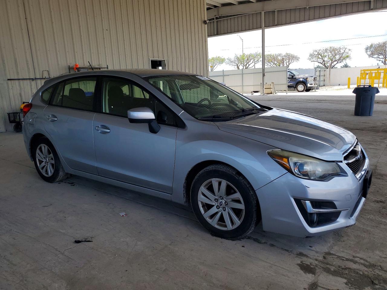 2015 Subaru Impreza Premium Silver vin: JF1GPAC62FH214438