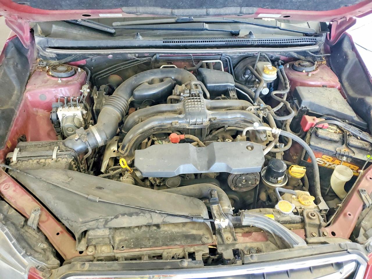 2015 Subaru Impreza Бордовый vin: JF1GPAC62FH262585