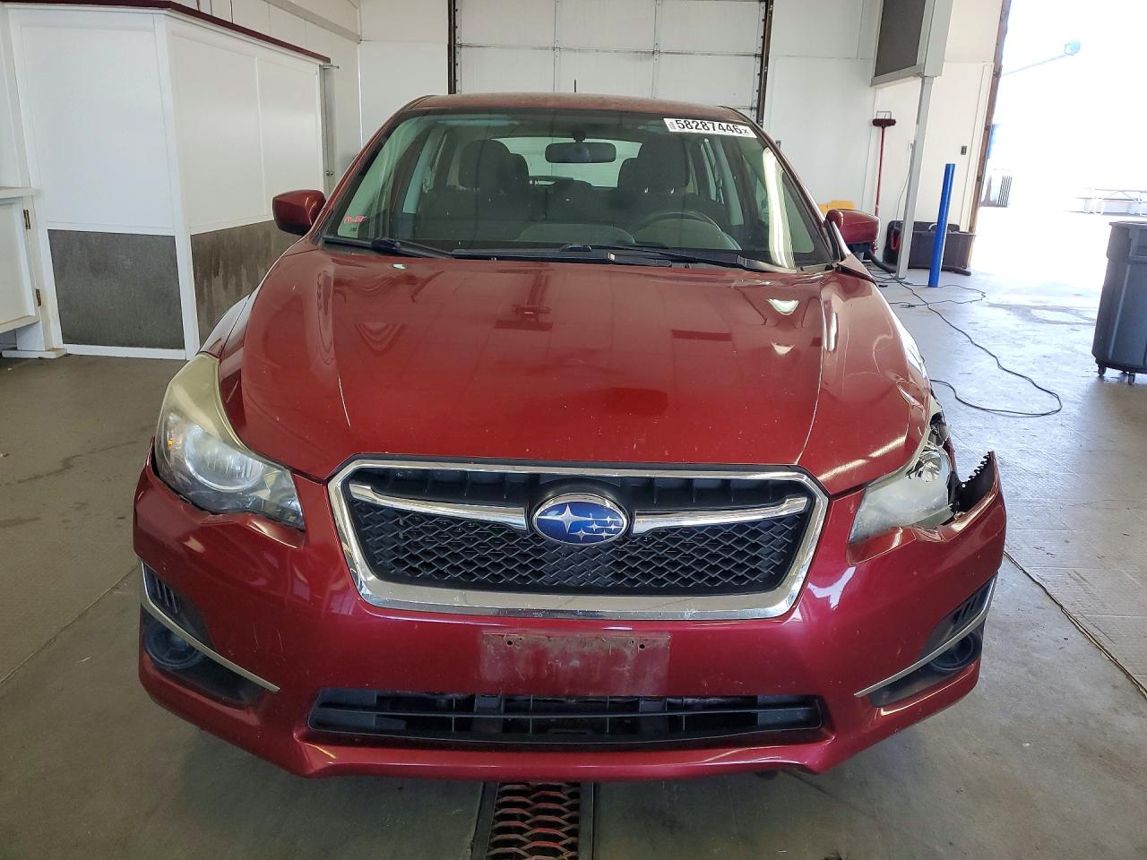 2015 Subaru Impreza Бордовый vin: JF1GPAC62FH262585
