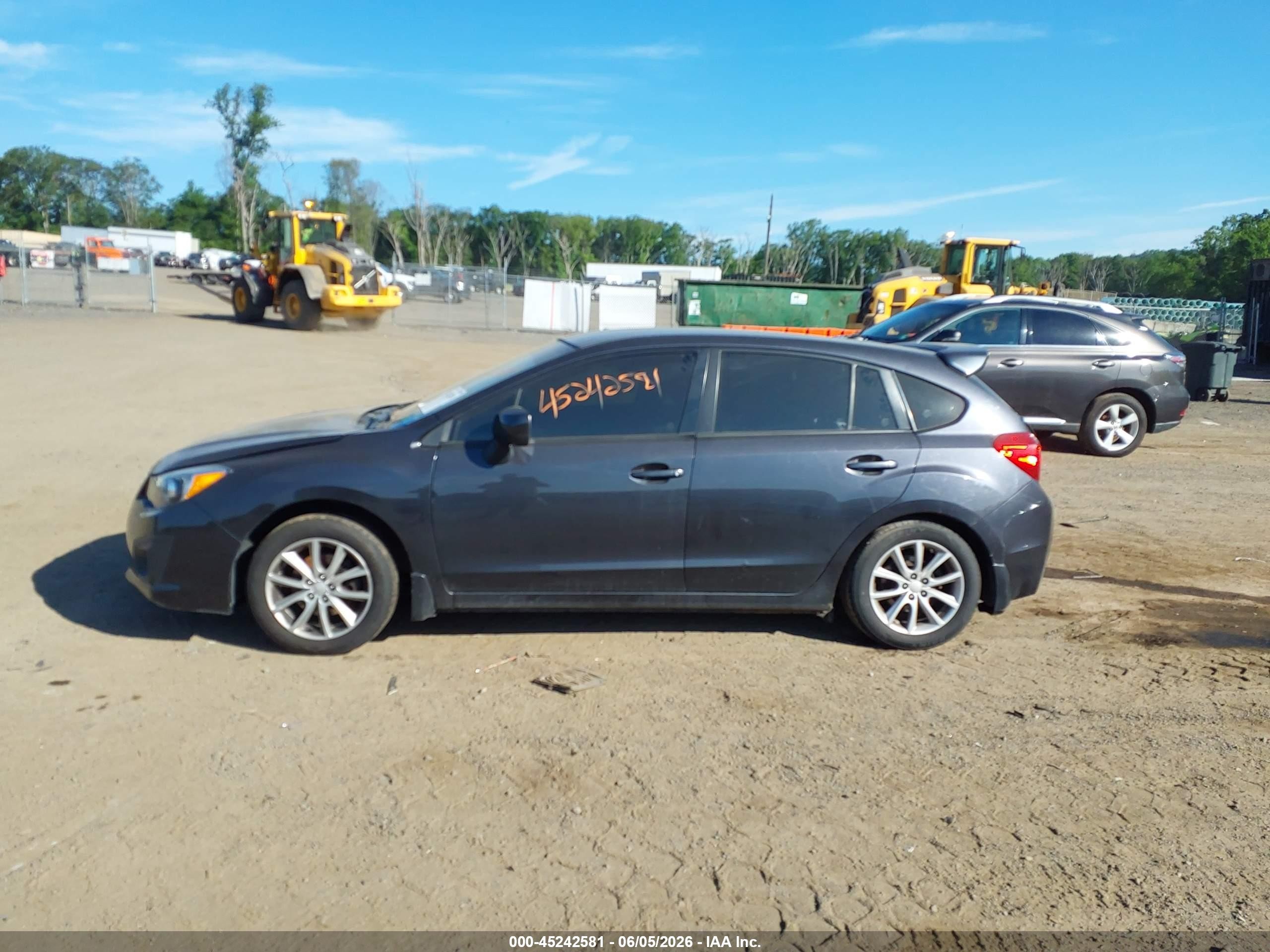 2013 Subaru Impreza 2.0i Premium Black vin: JF1GPAC63D2214111