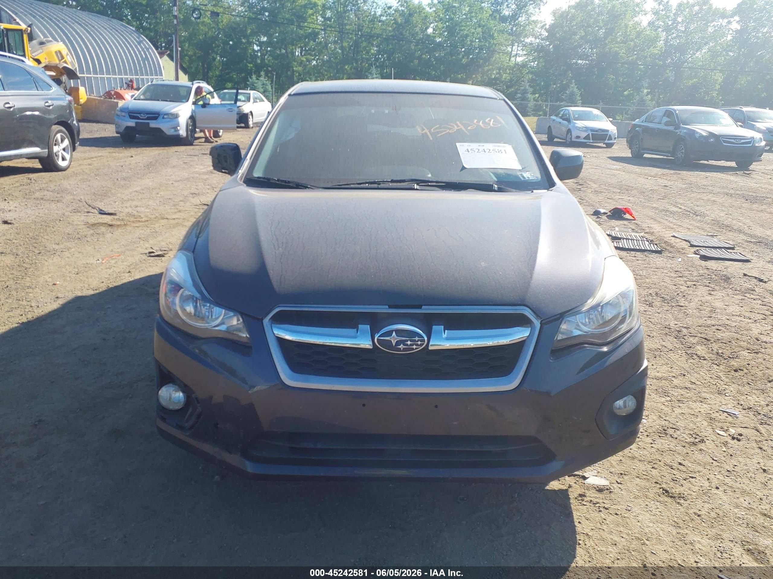 2013 Subaru Impreza 2.0i Premium Black vin: JF1GPAC63D2214111