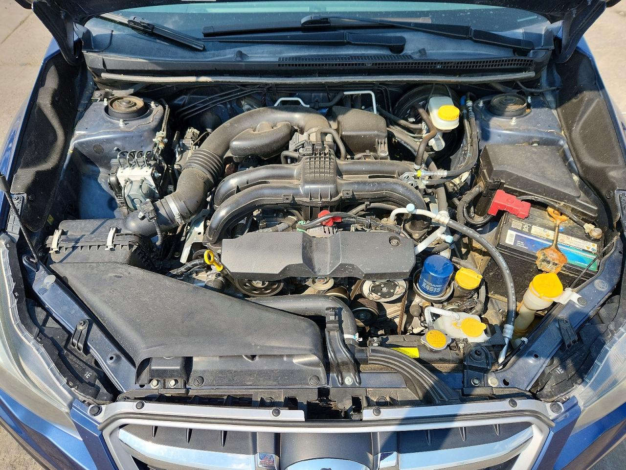 2013 Subaru Impreza Premium Blue vin: JF1GPAC63DG204701