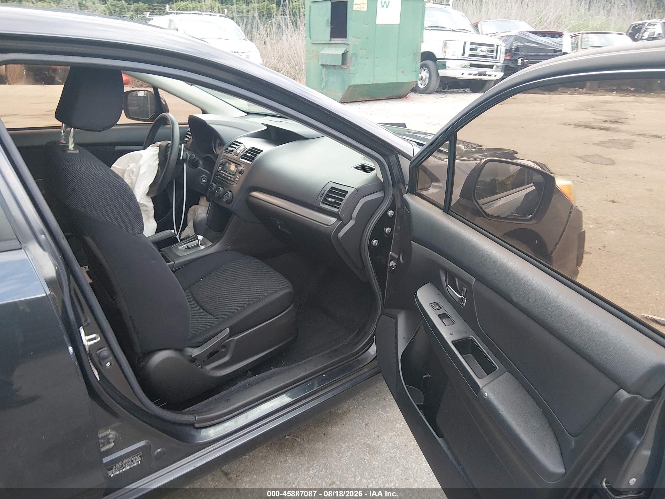 2013 Subaru Impreza 2.0i Premium Черный vin: JF1GPAC63DH203221