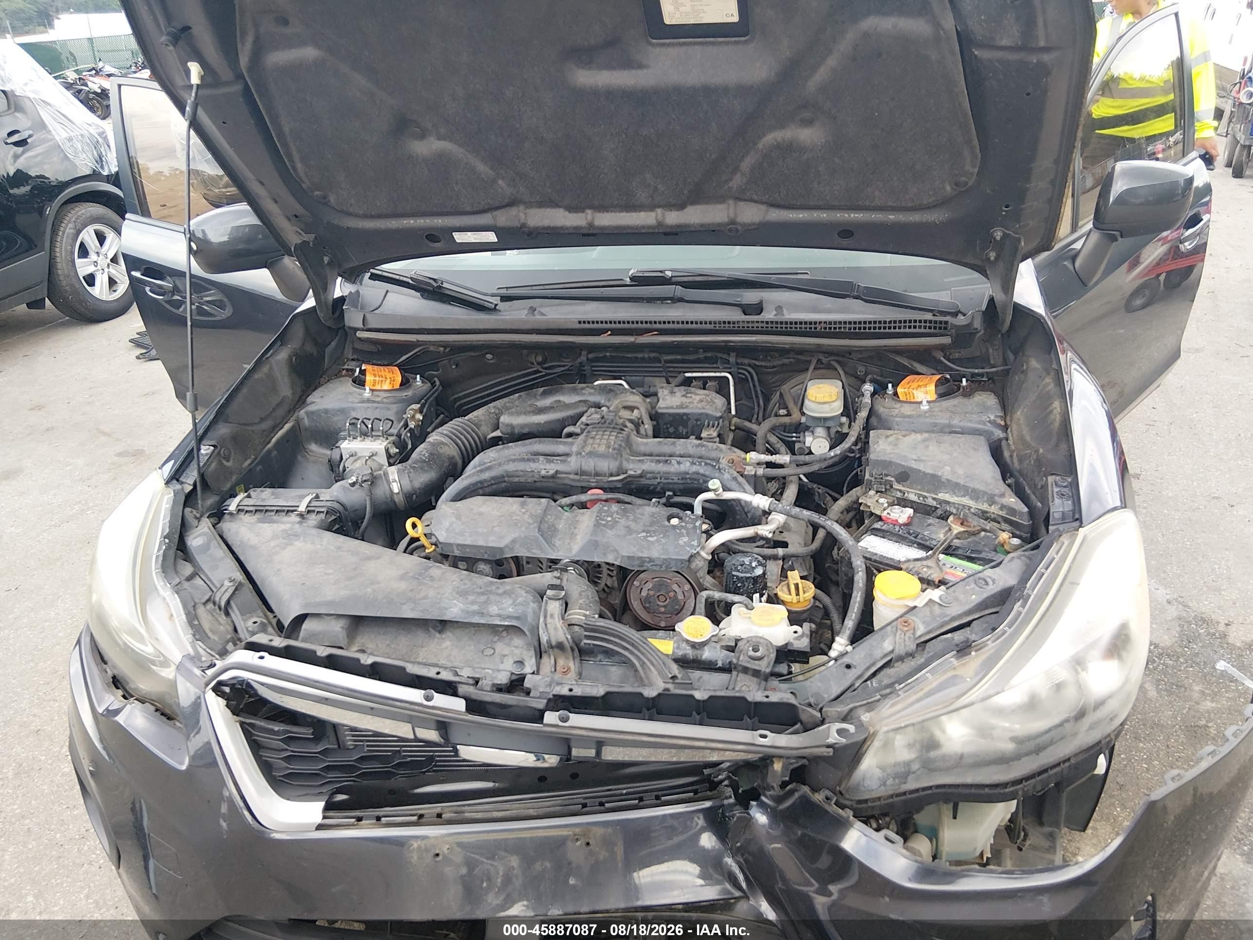 2013 Subaru Impreza 2.0i Premium Черный vin: JF1GPAC63DH203221