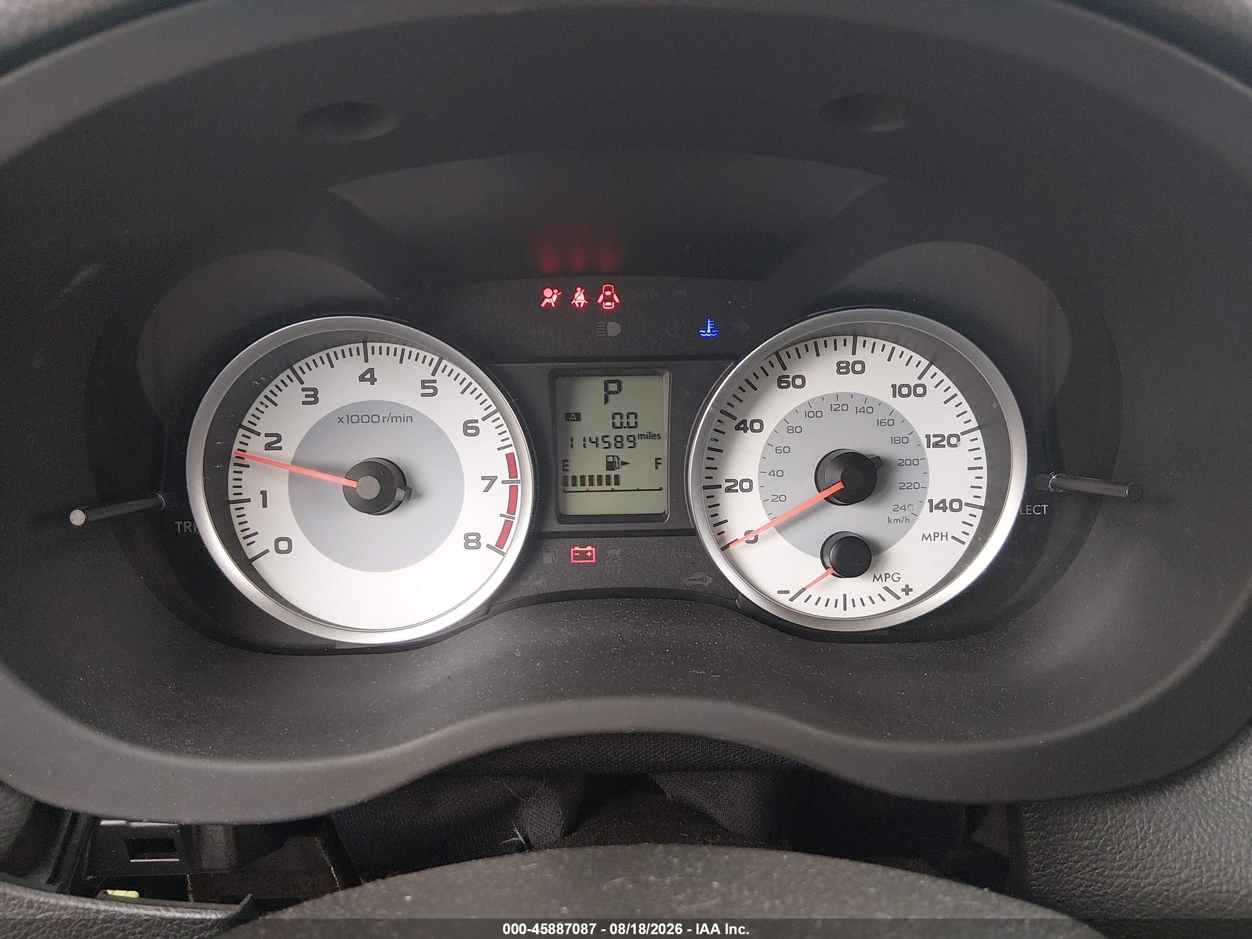 2013 Subaru Impreza 2.0i Premium Черный vin: JF1GPAC63DH203221