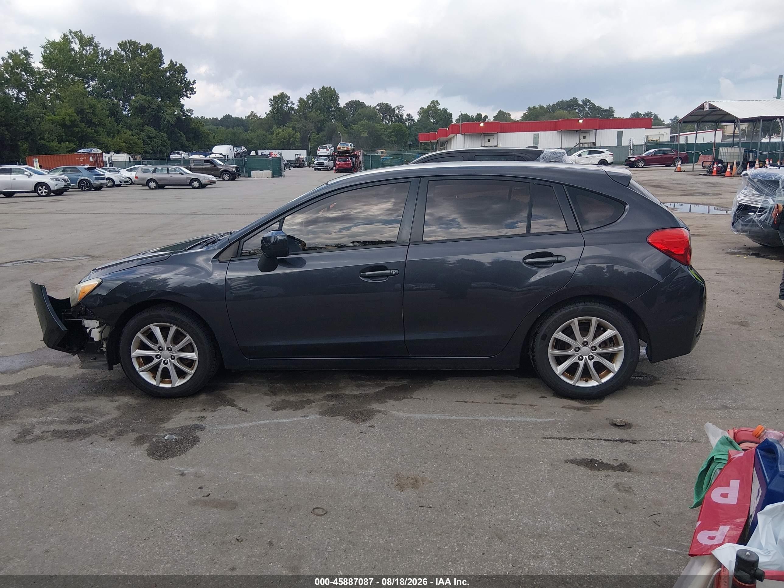 2013 Subaru Impreza 2.0i Premium Черный vin: JF1GPAC63DH203221