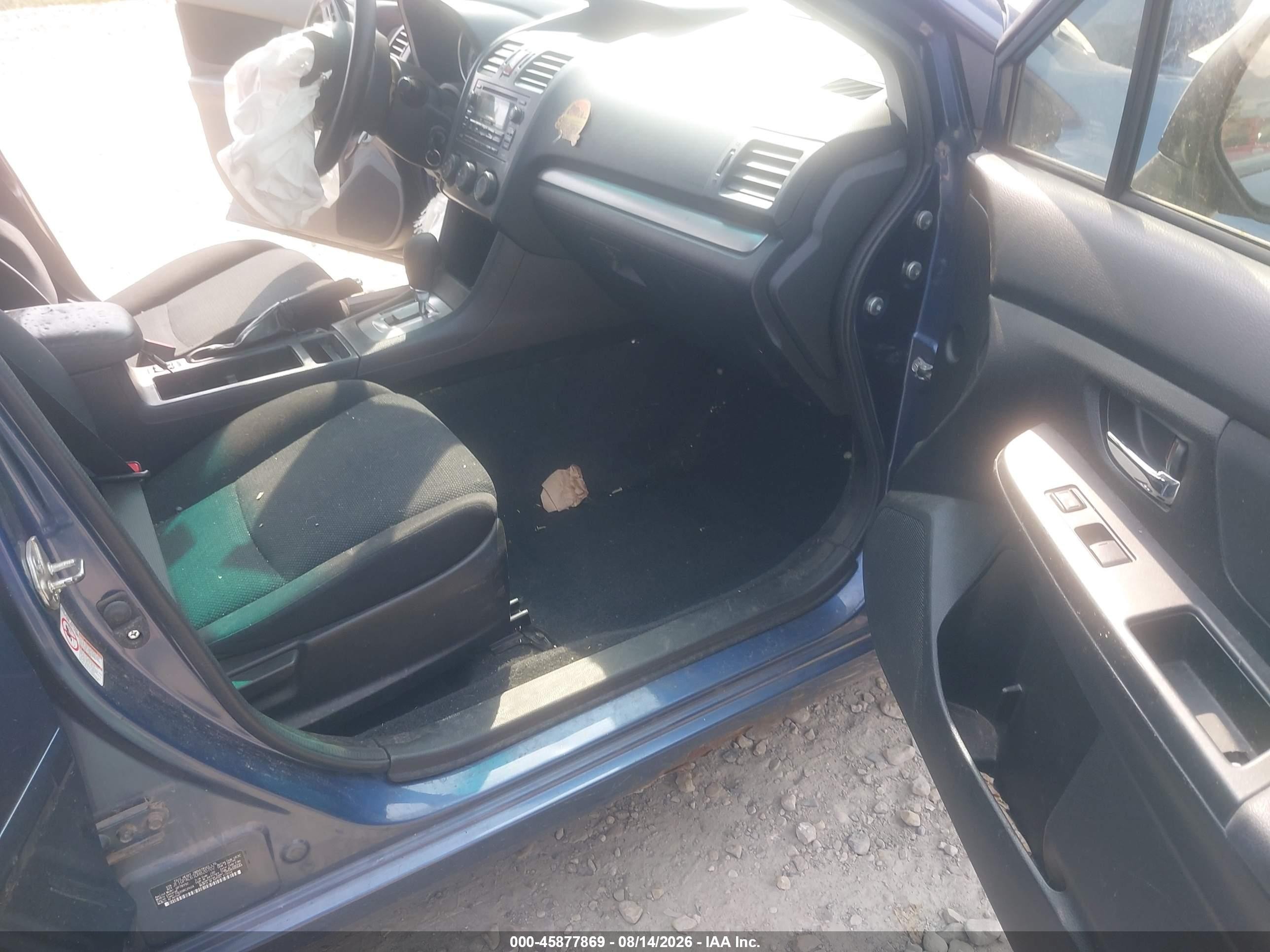 2013 Subaru Impreza 2.0i Premium Light Blue vin: JF1GPAC63DH820702