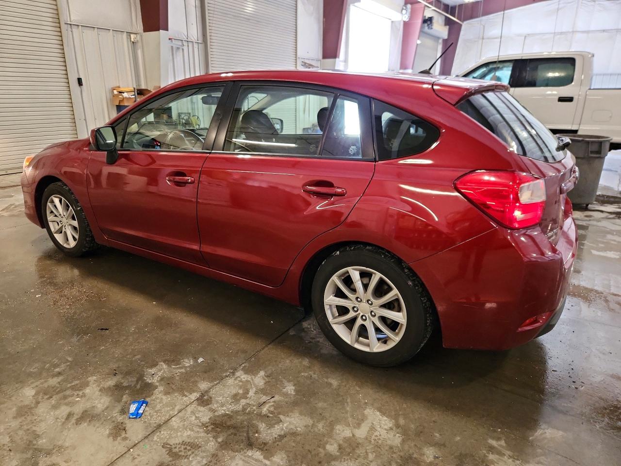 2014 Subaru Impreza Premium Maroon vin: JF1GPAC63E8234969