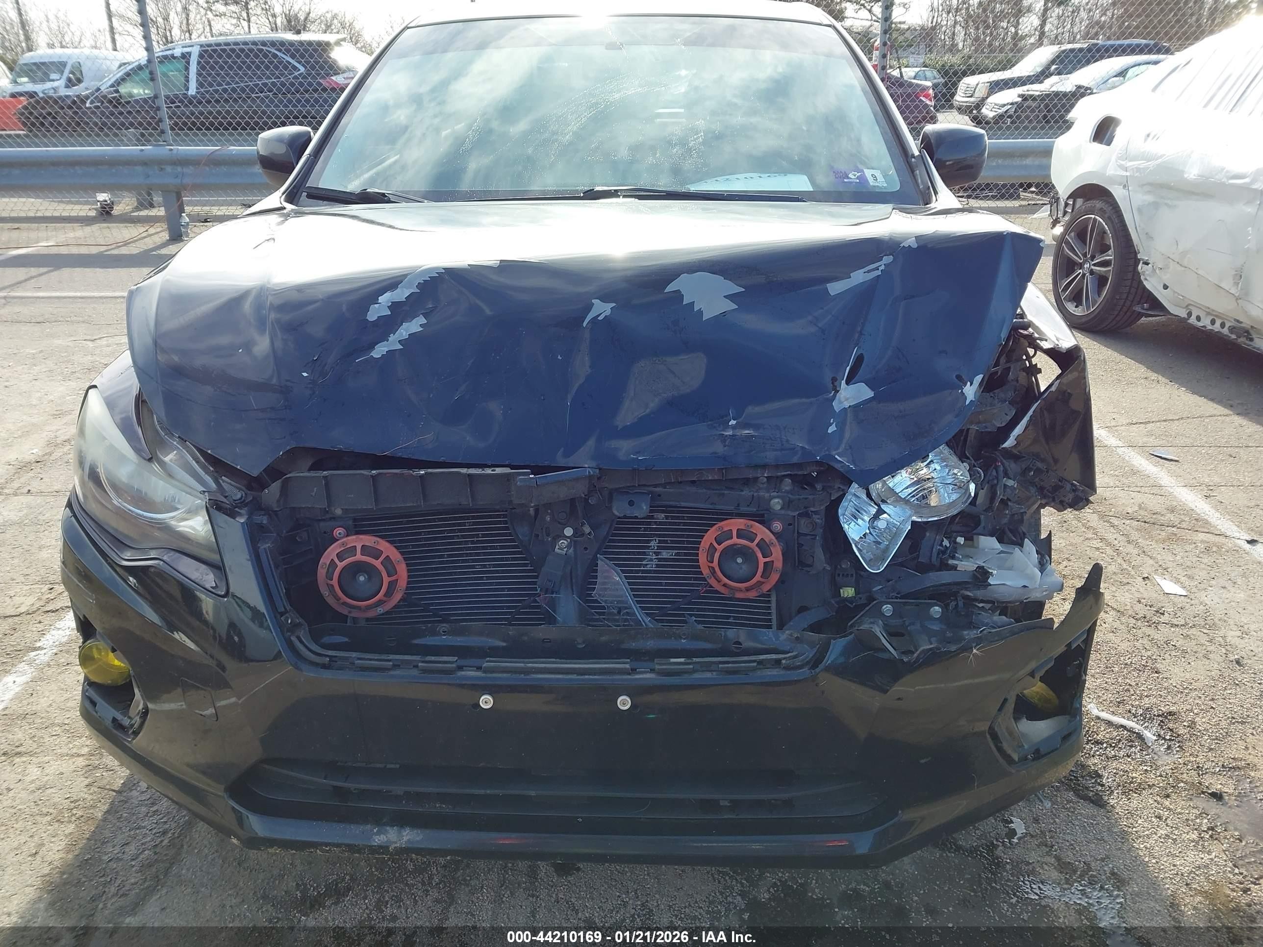 2014 Subaru Impreza 2.0i Premium Black vin: JF1GPAC63E8268250