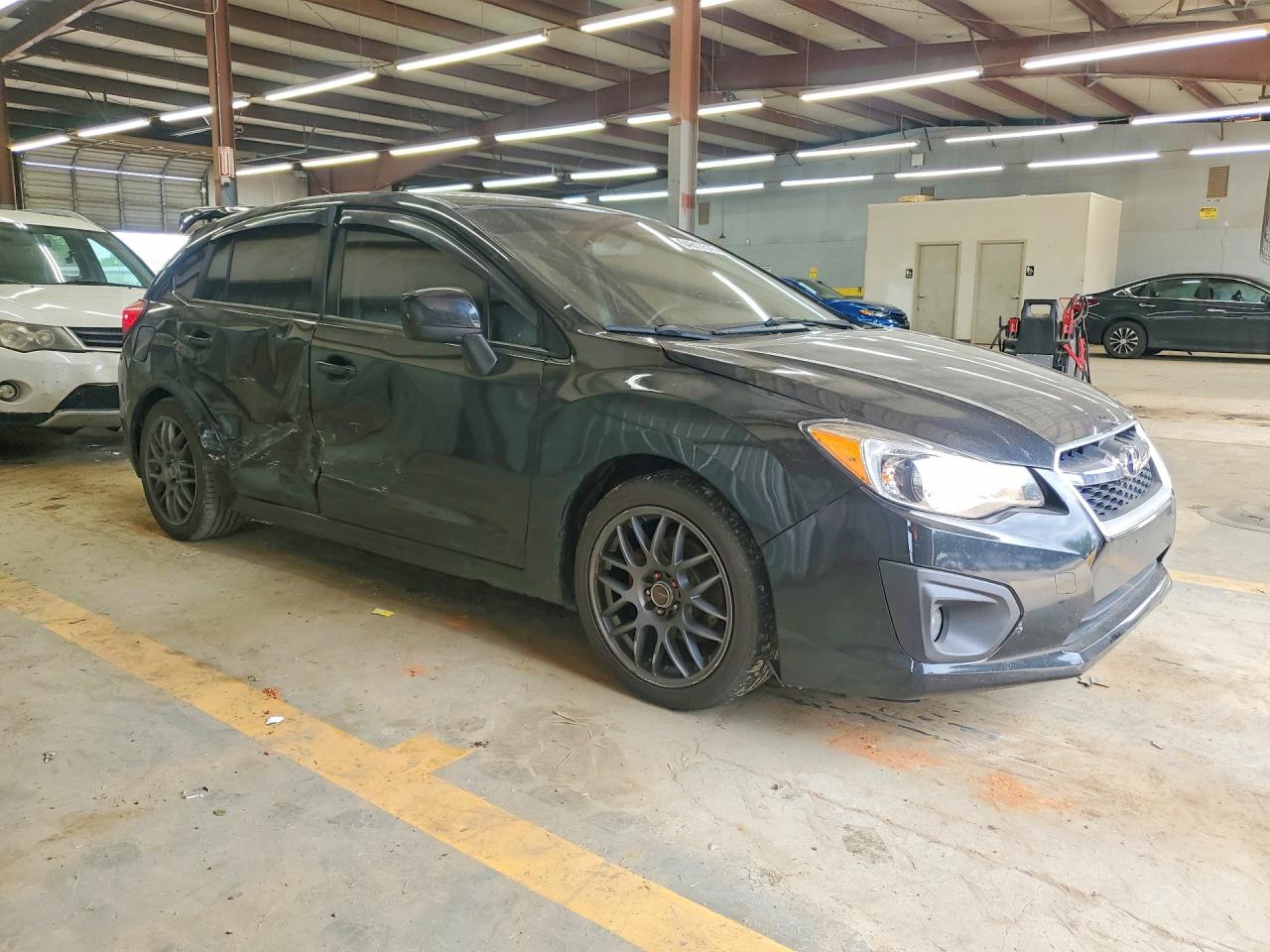 2014 Subaru Impreza Premium Black vin: JF1GPAC63E8268250