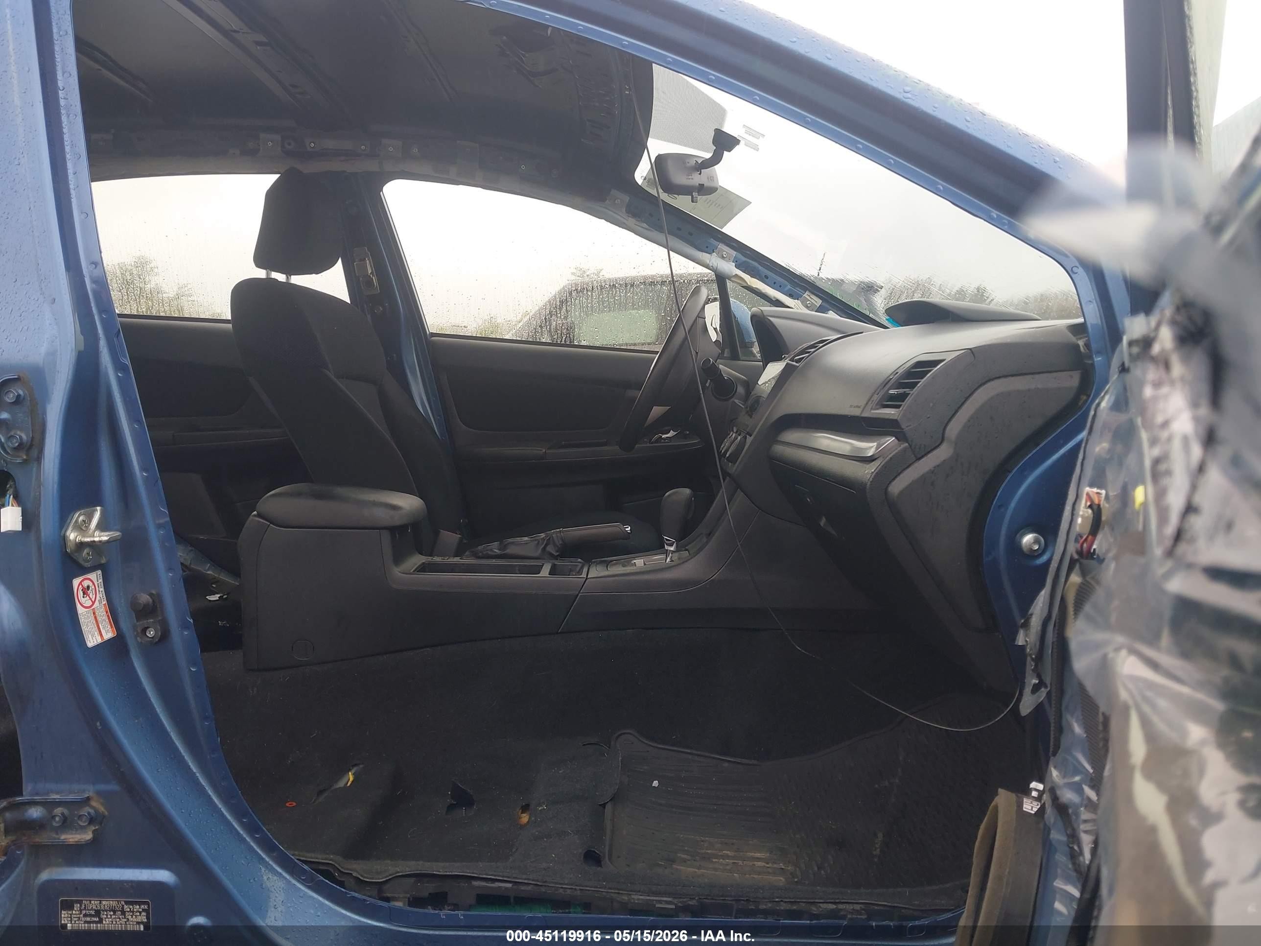 2014 Subaru Impreza 2.0i Premium Blue vin: JF1GPAC63E8277322