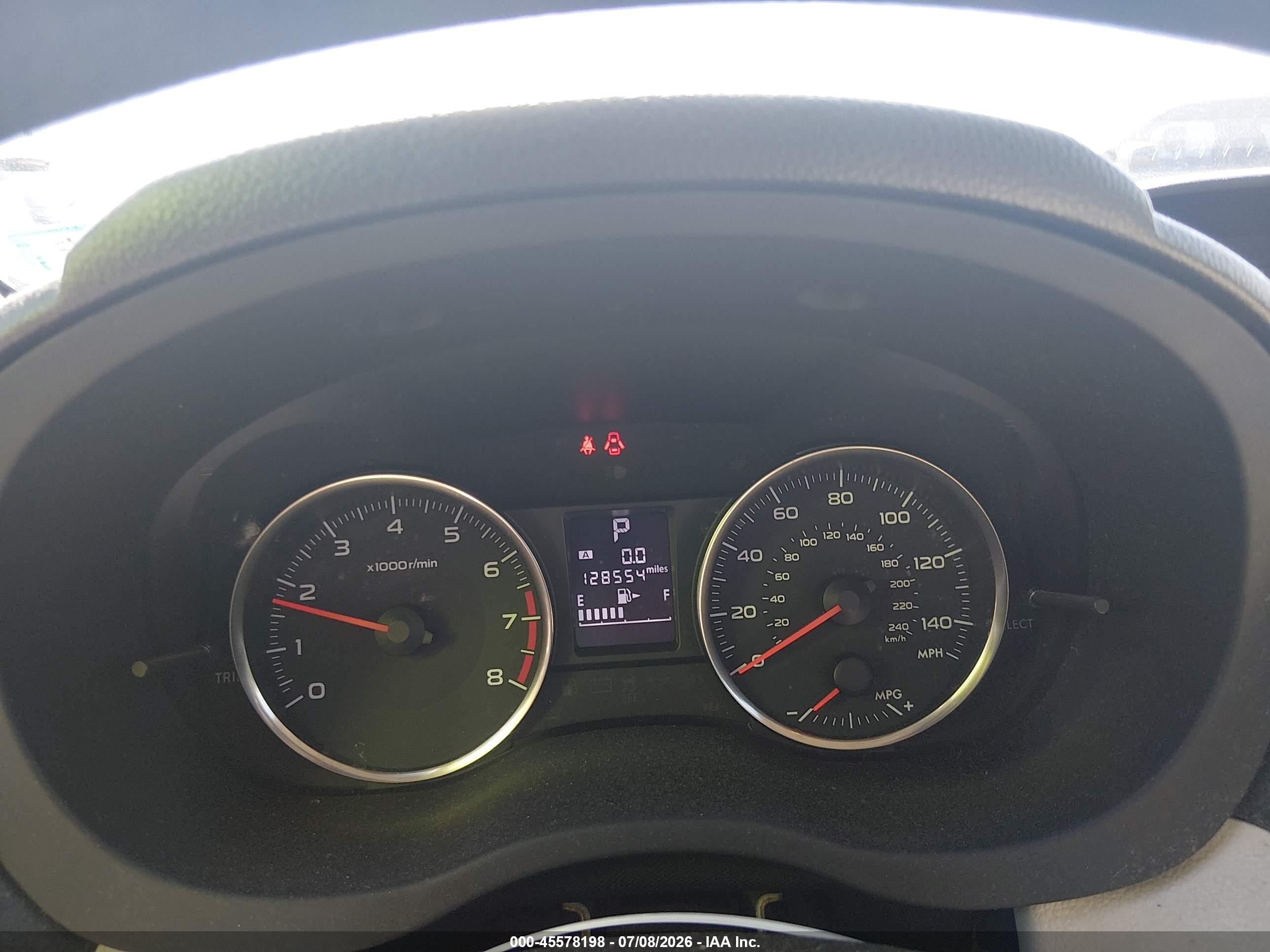 2015 Subaru Impreza 2.0i Premium White vin: JF1GPAC63F8205117