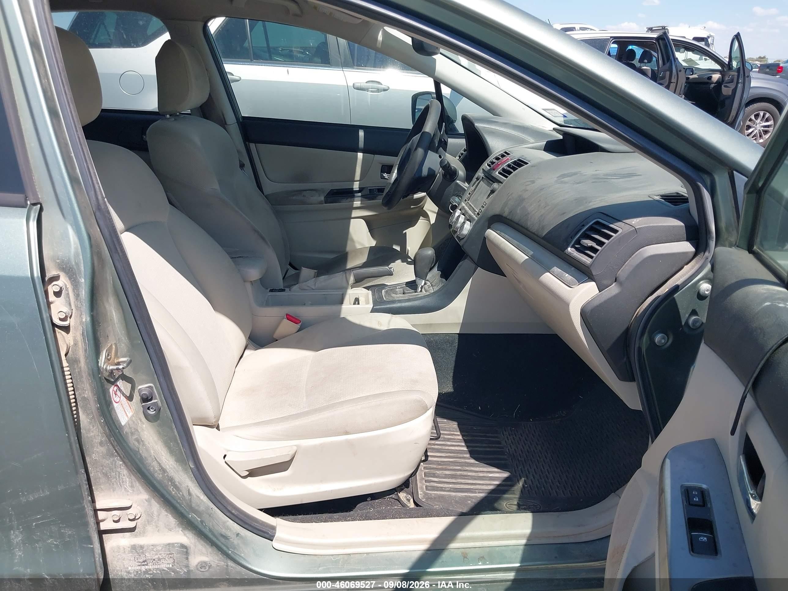2015 Subaru Impreza 2.0i Premium Green vin: JF1GPAC63FH226209