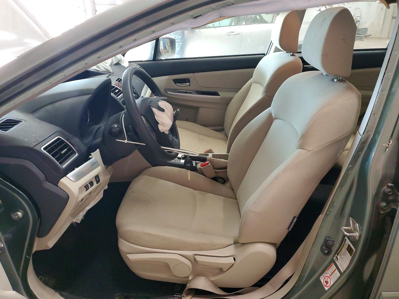 2015 Subaru Impreza Premium Green vin: JF1GPAC63FH293862