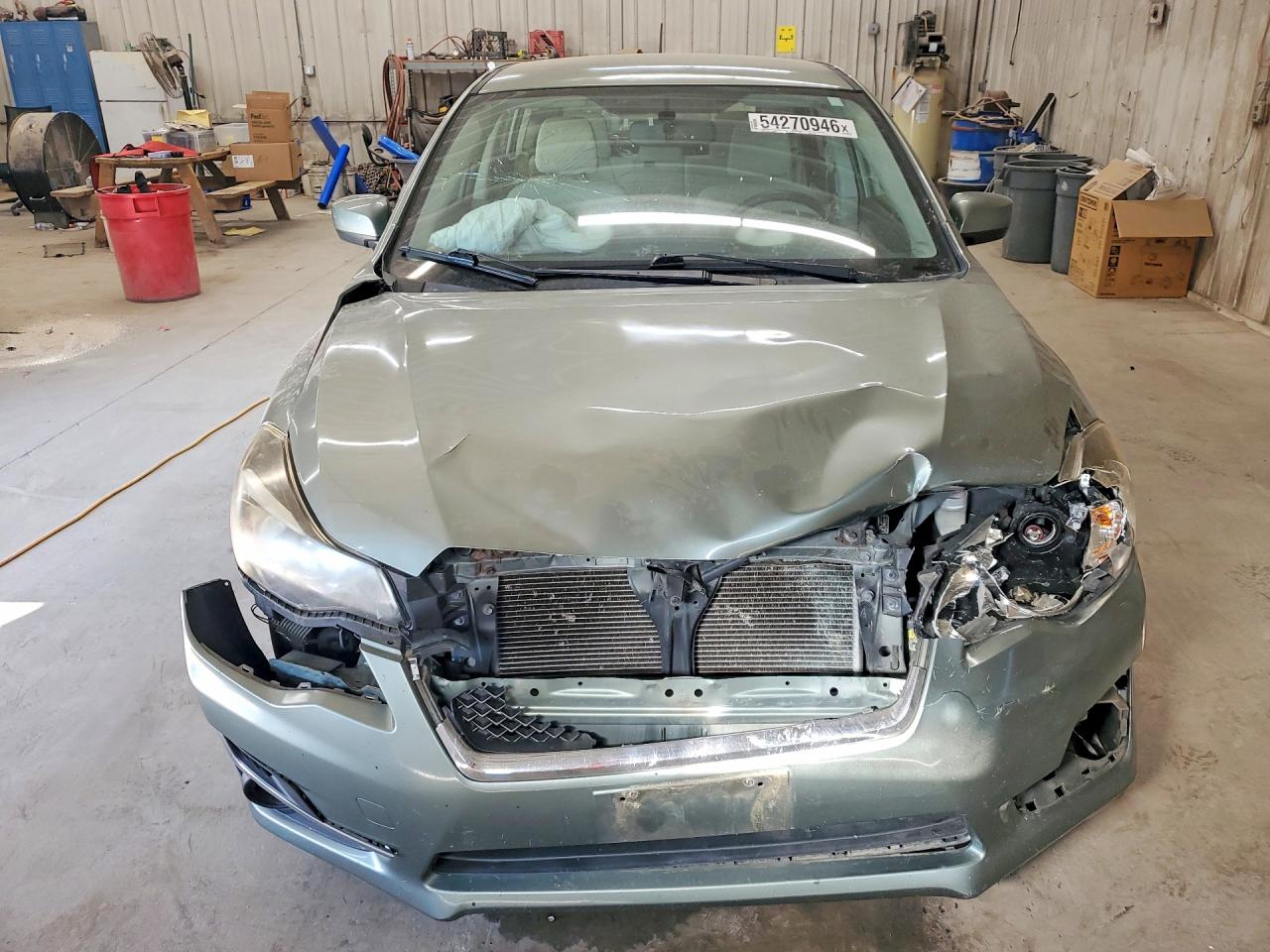 2015 Subaru Impreza Premium Green vin: JF1GPAC63FH293862