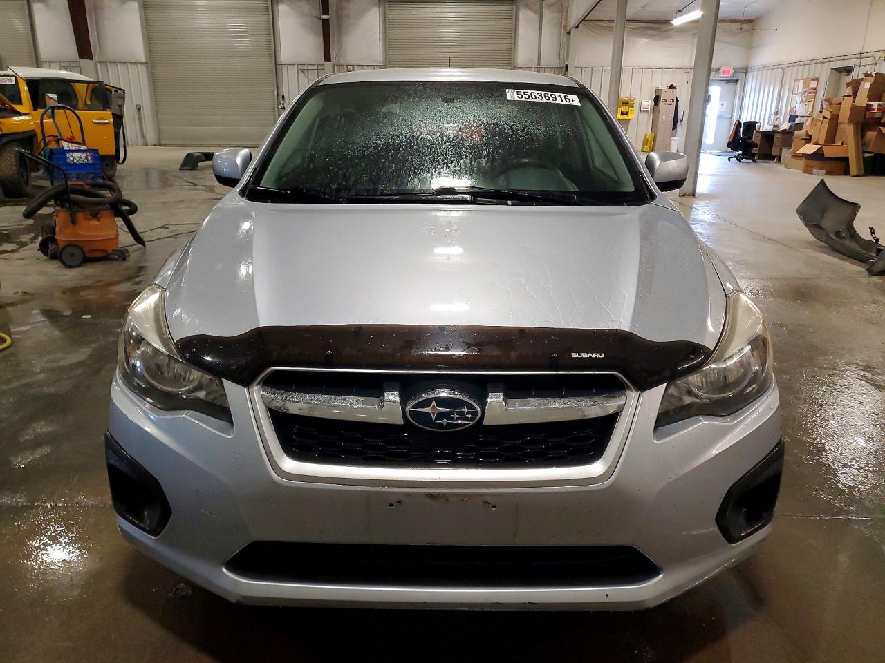 2012 Subaru Impreza Premium Silver vin: JF1GPAC64CH218812