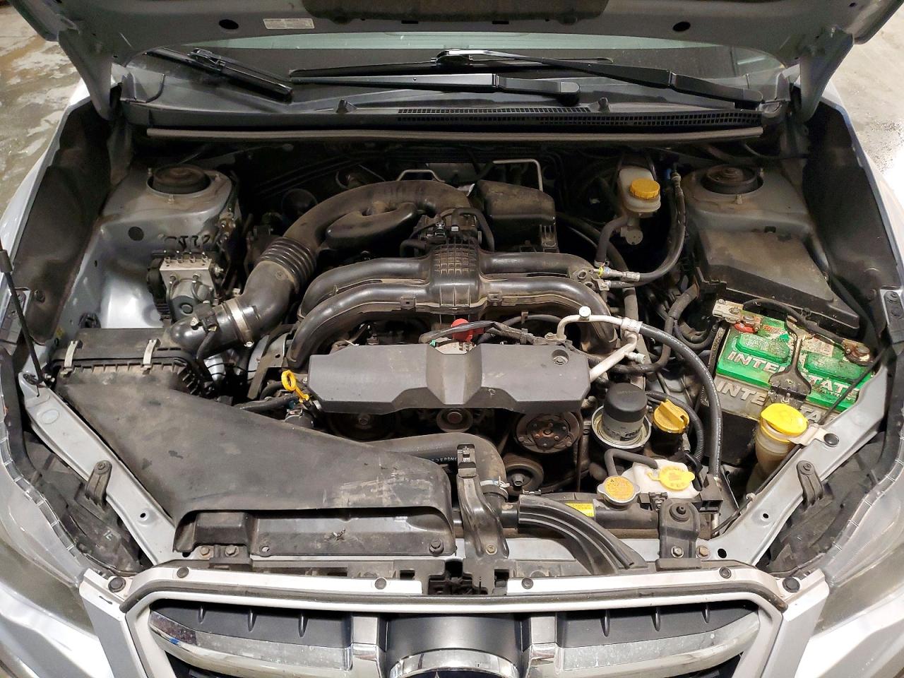 2012 Subaru Impreza Premium Silver vin: JF1GPAC64CH218812